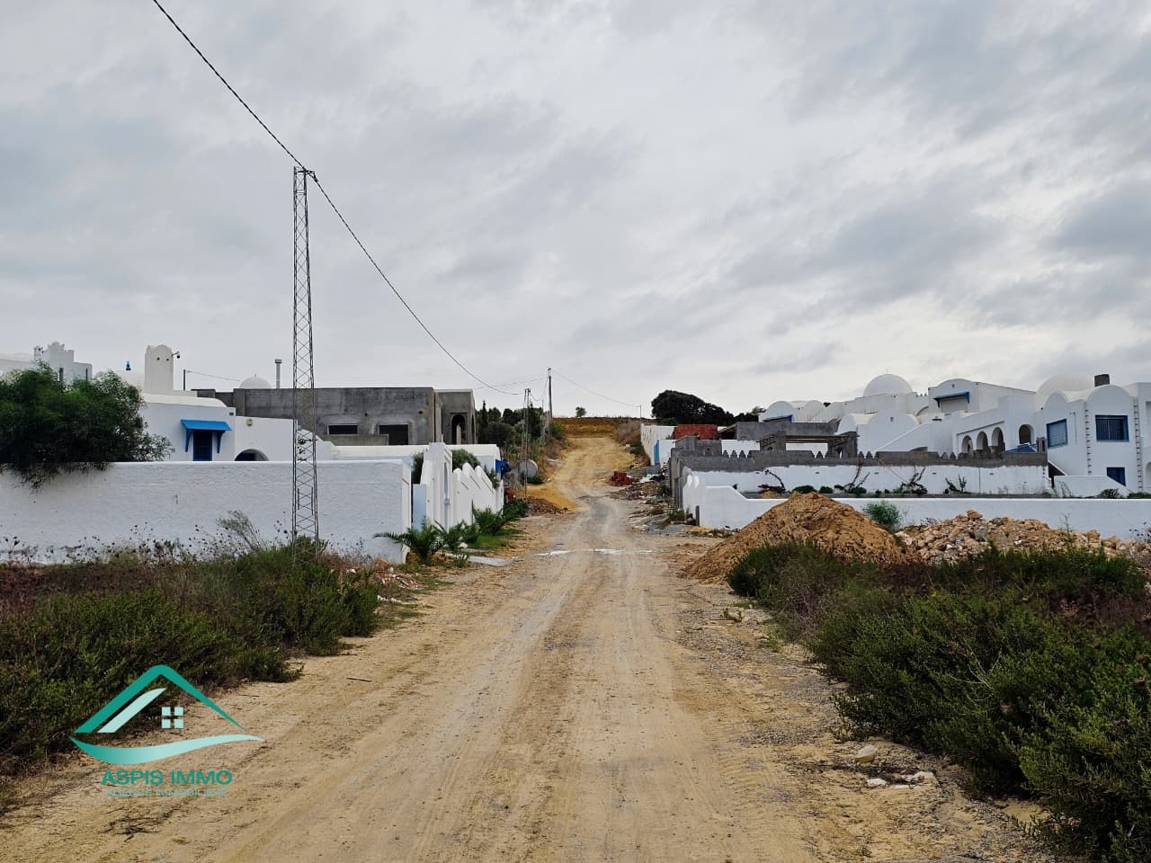 Hammam El Ghezaz Tamazrat Vente Surfaces Vt1002 terrain 1200 m2  tamezrat kelibia