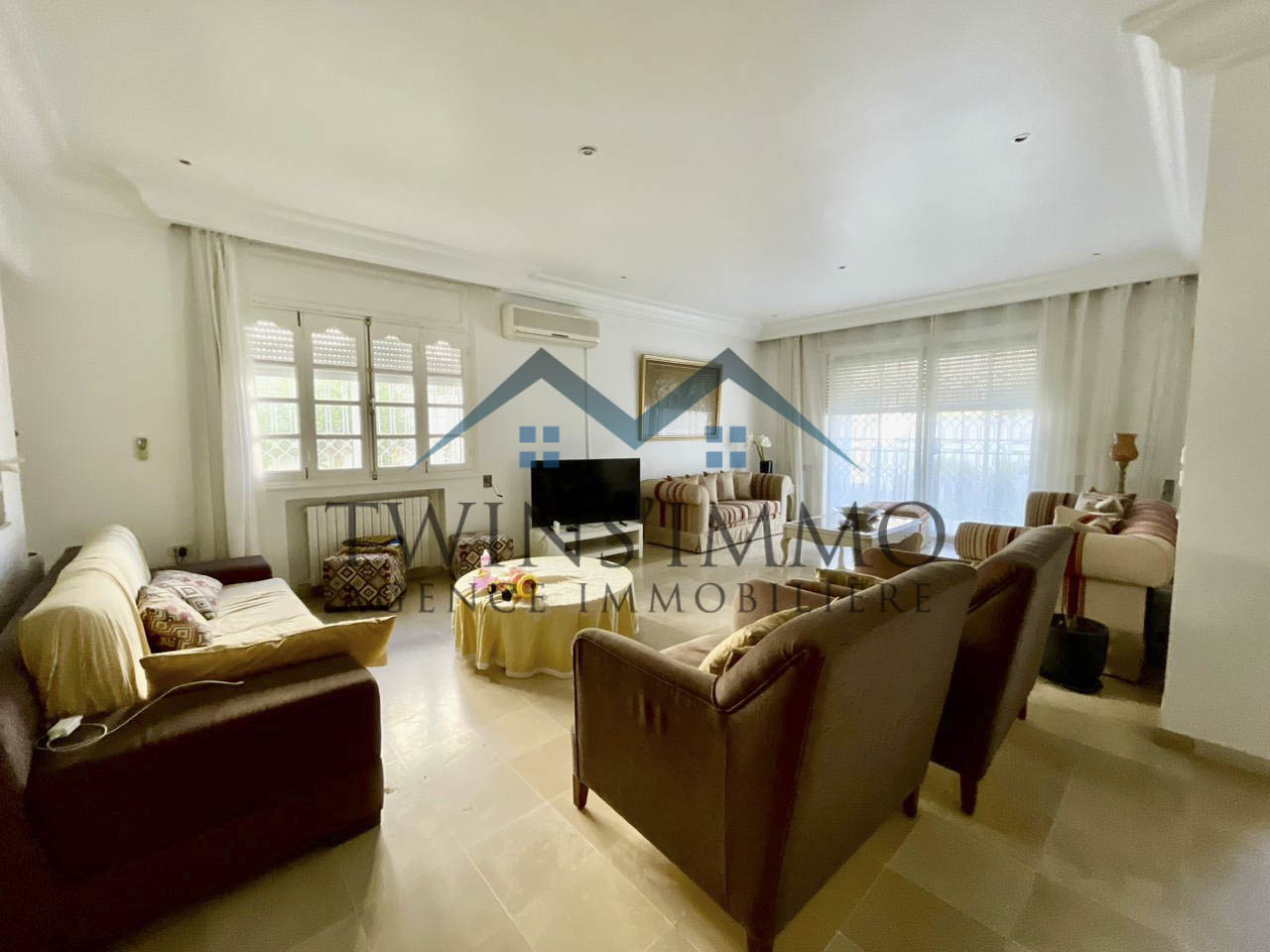 La Marsa&nbsp;Cite El Hana&nbsp;Vente&nbsp;Maisons&nbsp;Villa s5 � la marsa