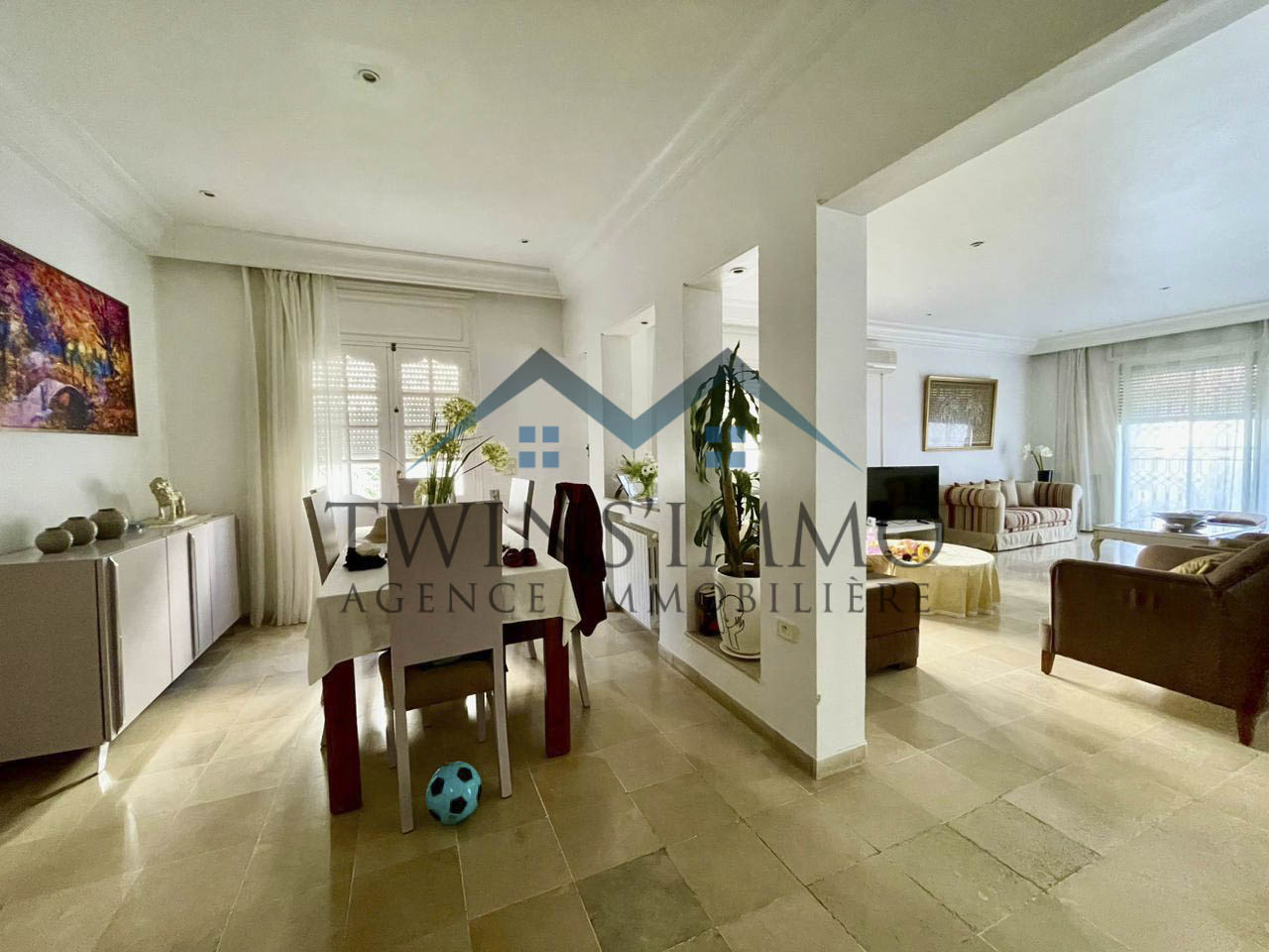 La Marsa&nbsp;Cite El Hana&nbsp;Vente&nbsp;Maisons&nbsp;Villa s5 � la marsa