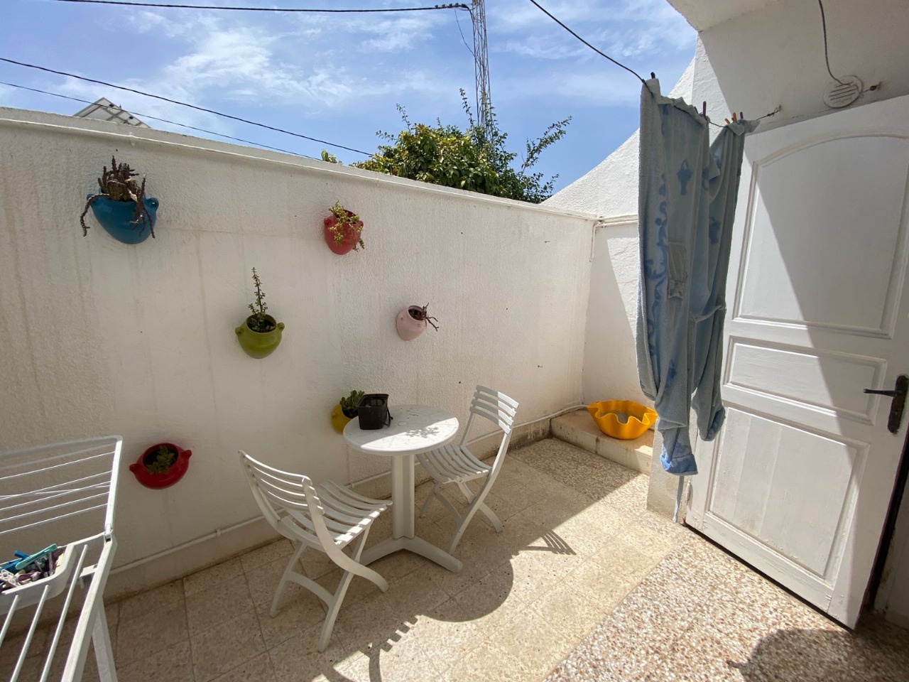 Raoued Cite El Ghazala 2 Vente Appart. 3 pices Rdc  de villa  lghazela