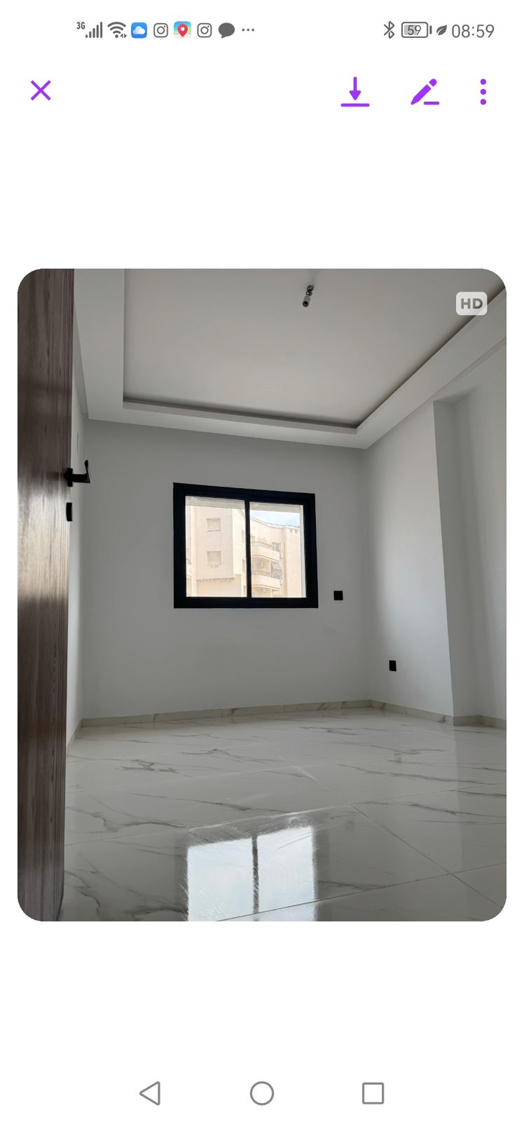 La Marsa El Aouina Vente Appart. 3 pices Apprt splus 2  l'aouina