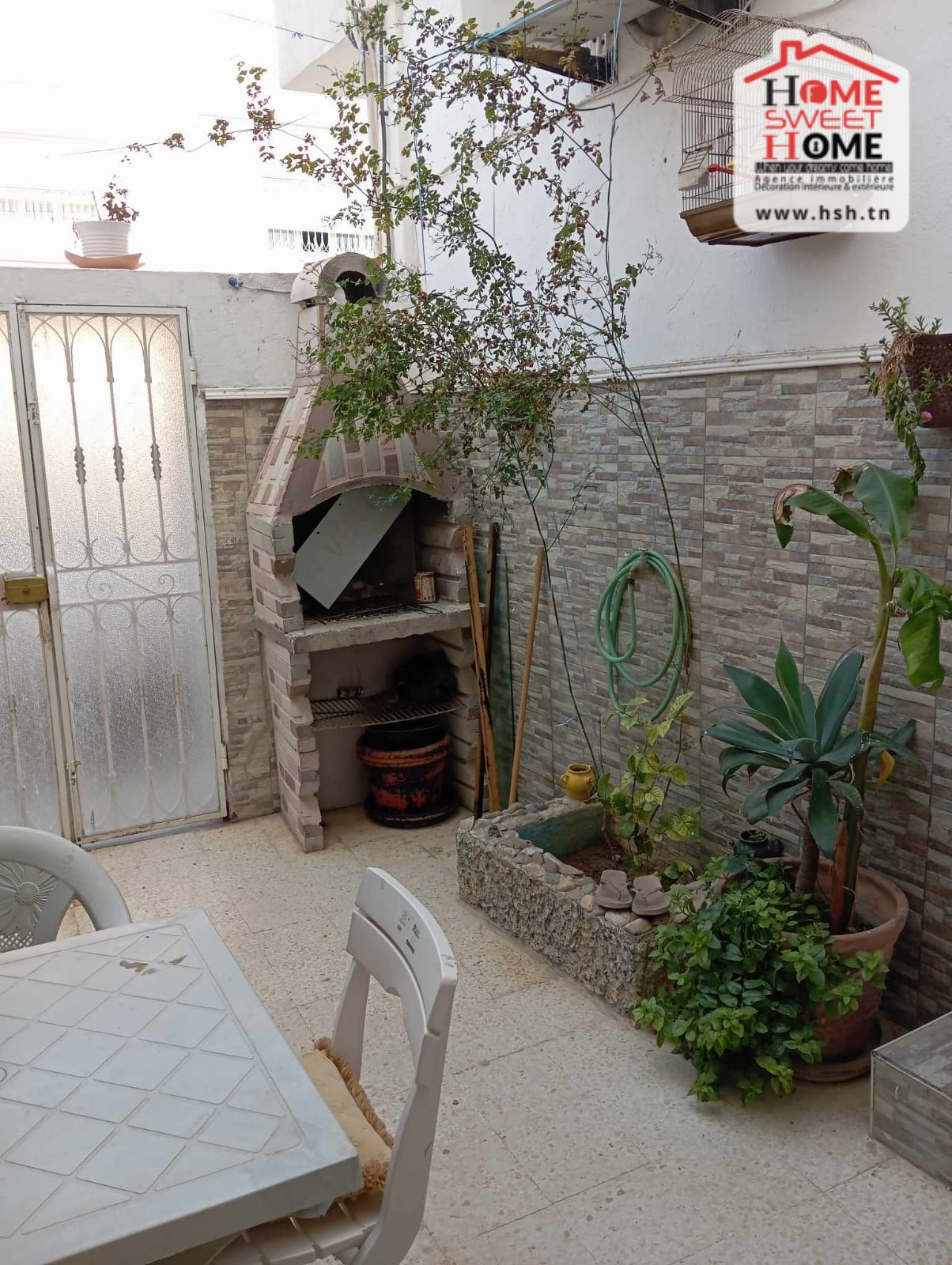 La Marsa&nbsp;Marsa Erriadh&nbsp;Vente&nbsp;Appart. 3 pi�ces&nbsp;Rdc de villa marseille � cit� rabie la marsa