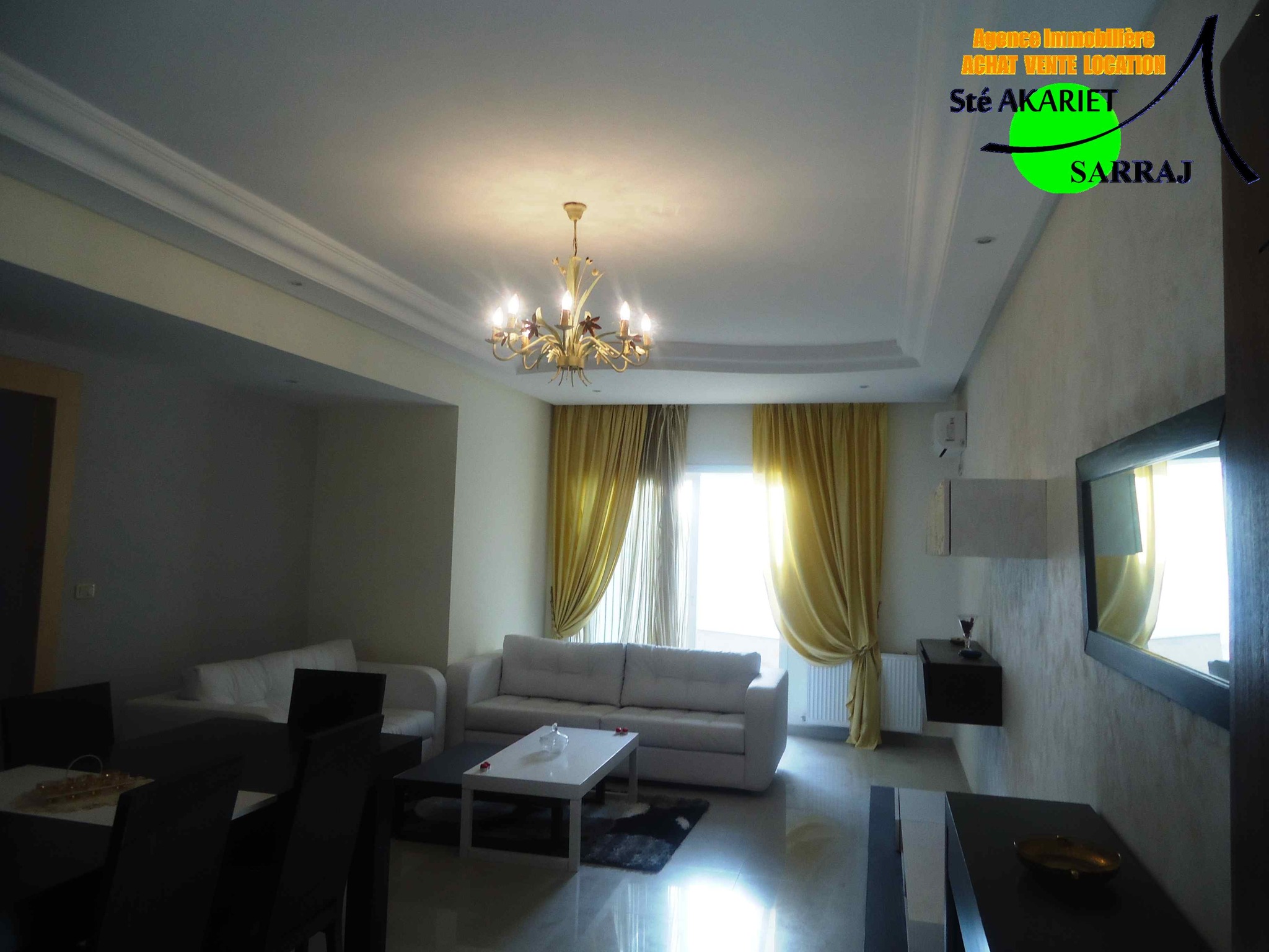 Vente Appart. 3 pices - Tunisie