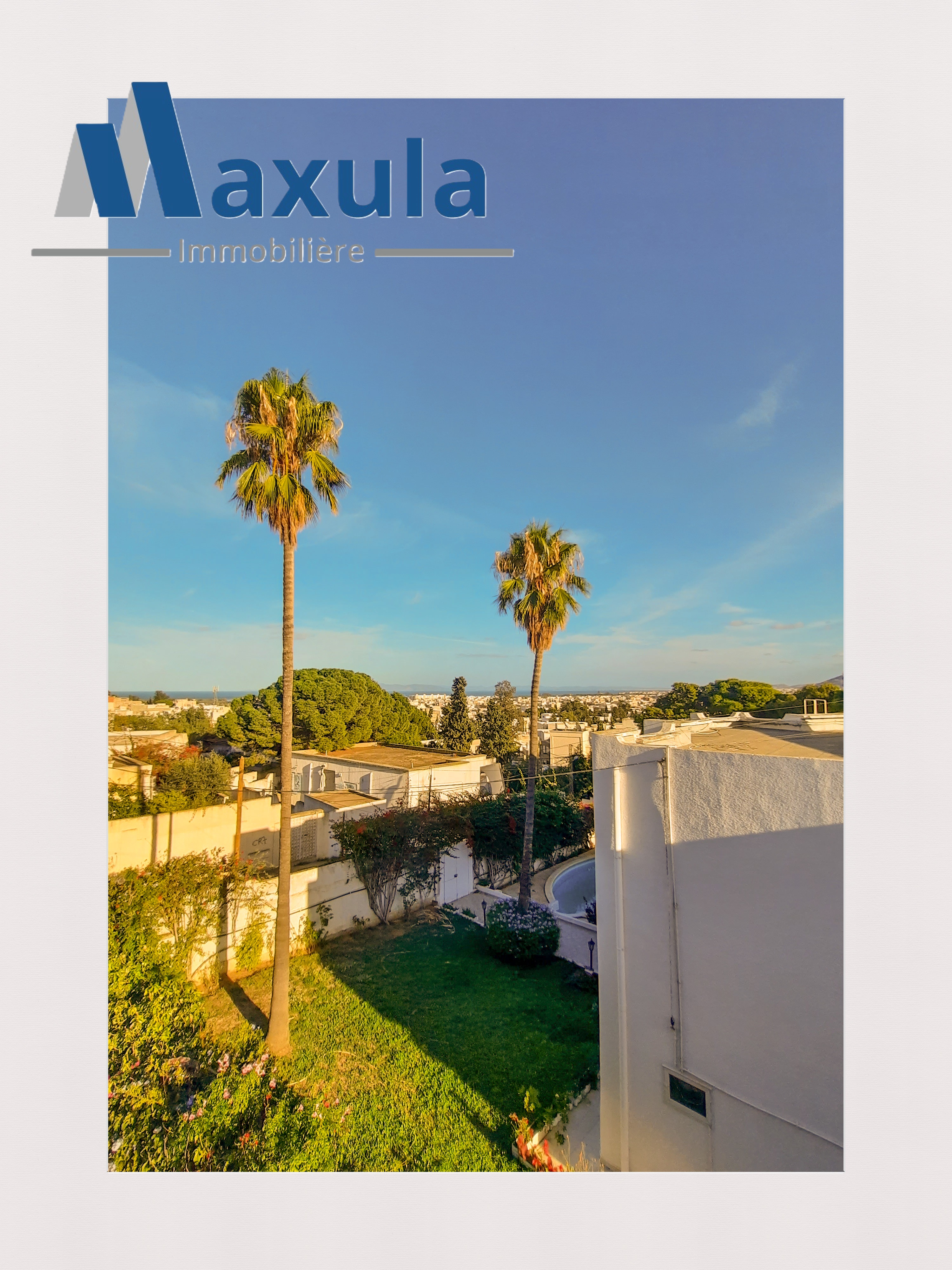 Rades Rades Mongil Vente Maisons Villa sur les hauteurs de rades mongil