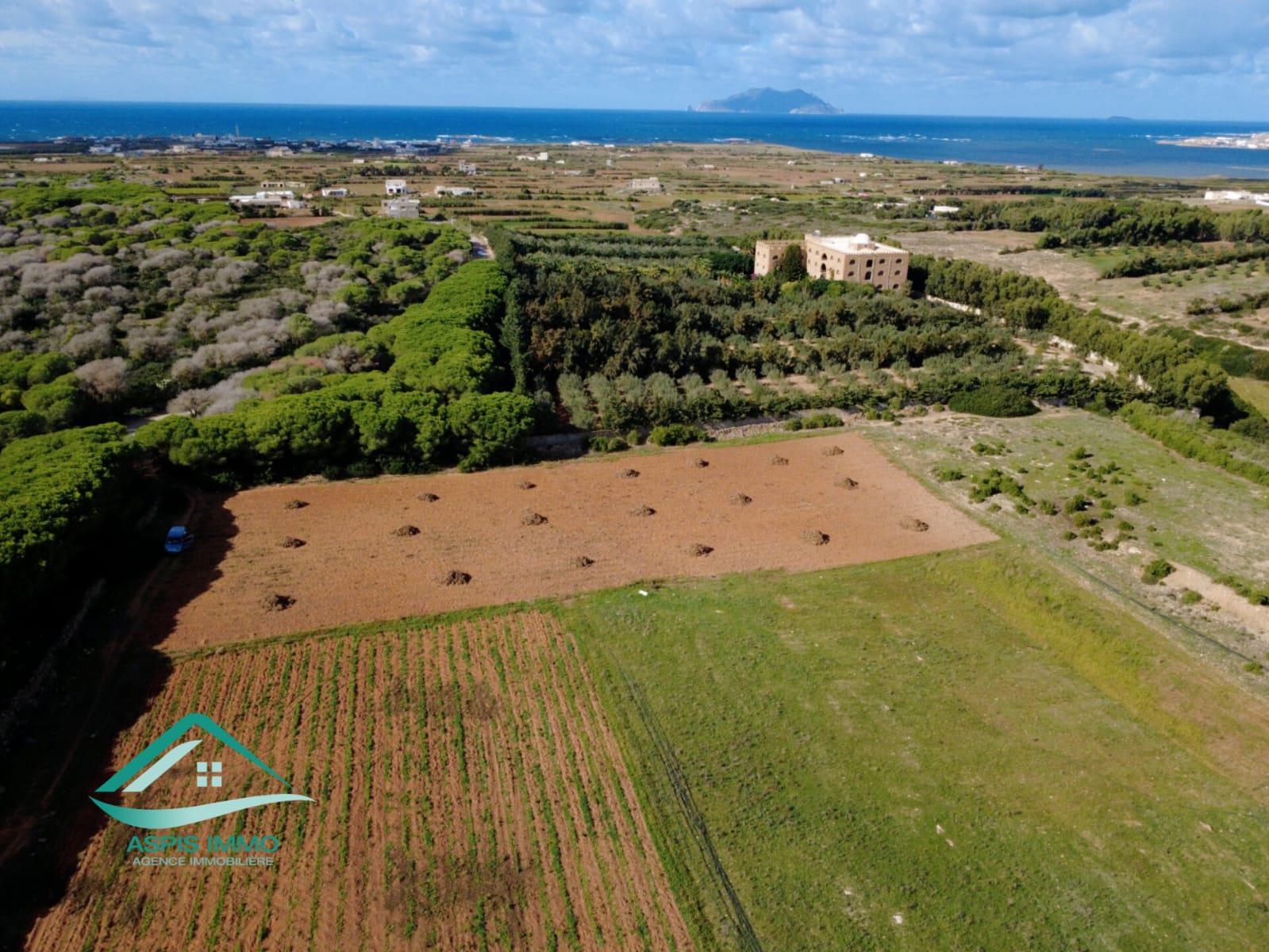 El Haouaria&nbsp;Sidi Daoud&nbsp;Vente&nbsp;Surfaces&nbsp;Vt809 terrain agricole � sidi daoued hawaria