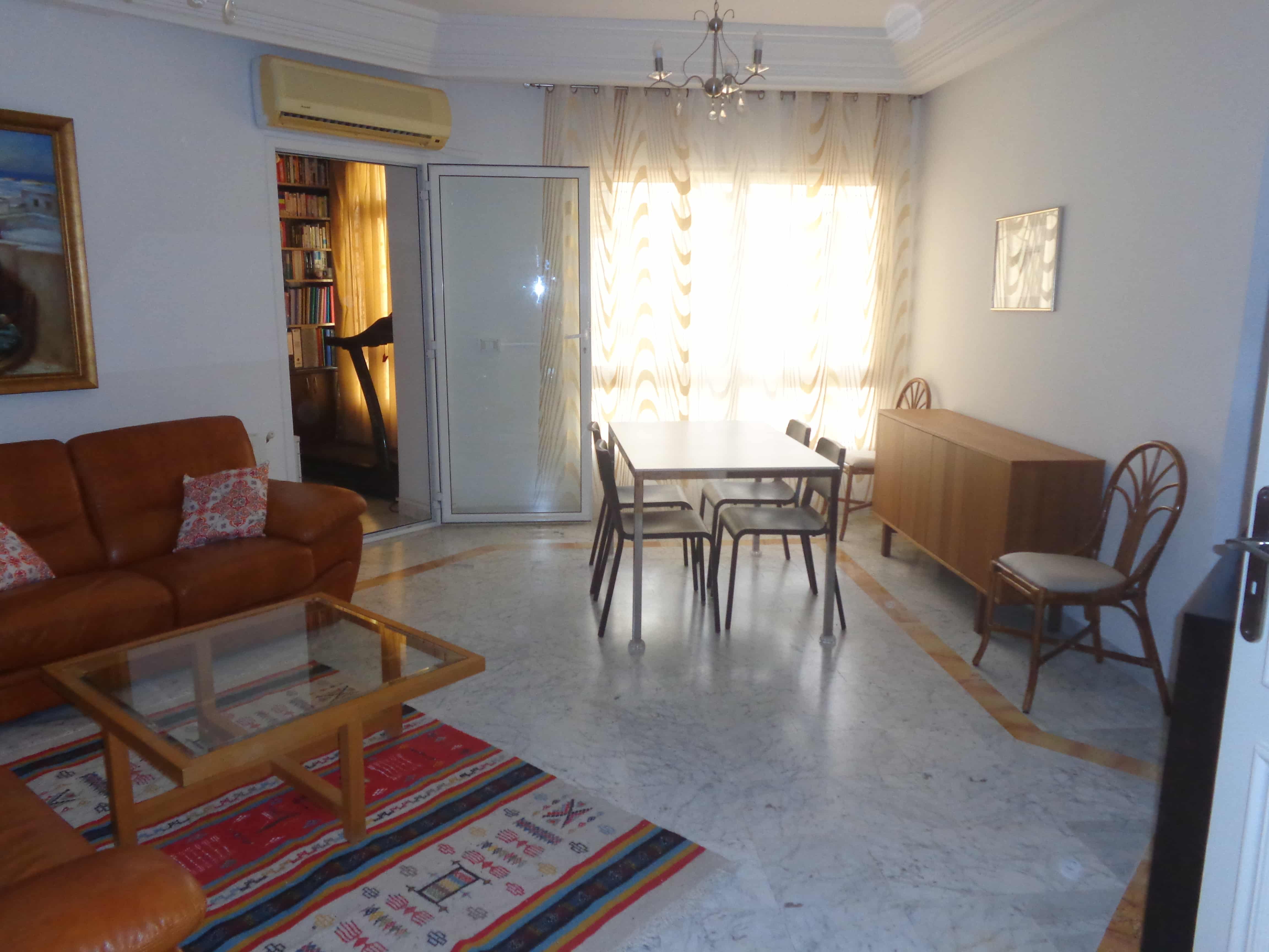 Ariana Ville Cite Ennasr 2 Vente Appart. 5 pices+ Rare s3 verdure et espace pp cellier et bureau