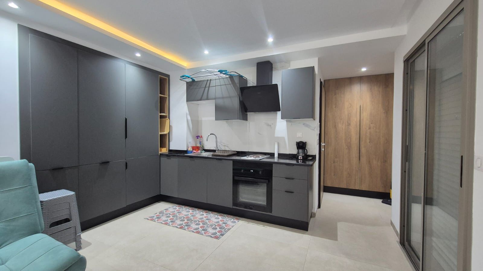 Hammamet&nbsp;Hammamet&nbsp;Vente&nbsp;Appart. 1 pi�ce&nbsp;S0 hst a la cit� afh mrezga wb4380