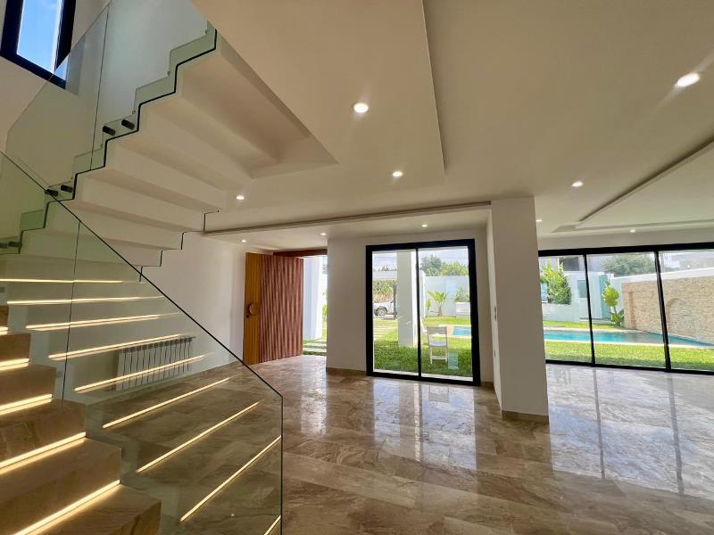 Hammamet&nbsp;Hammamet&nbsp;Vente&nbsp;Maisons&nbsp;V557 villa brune zone craxi c