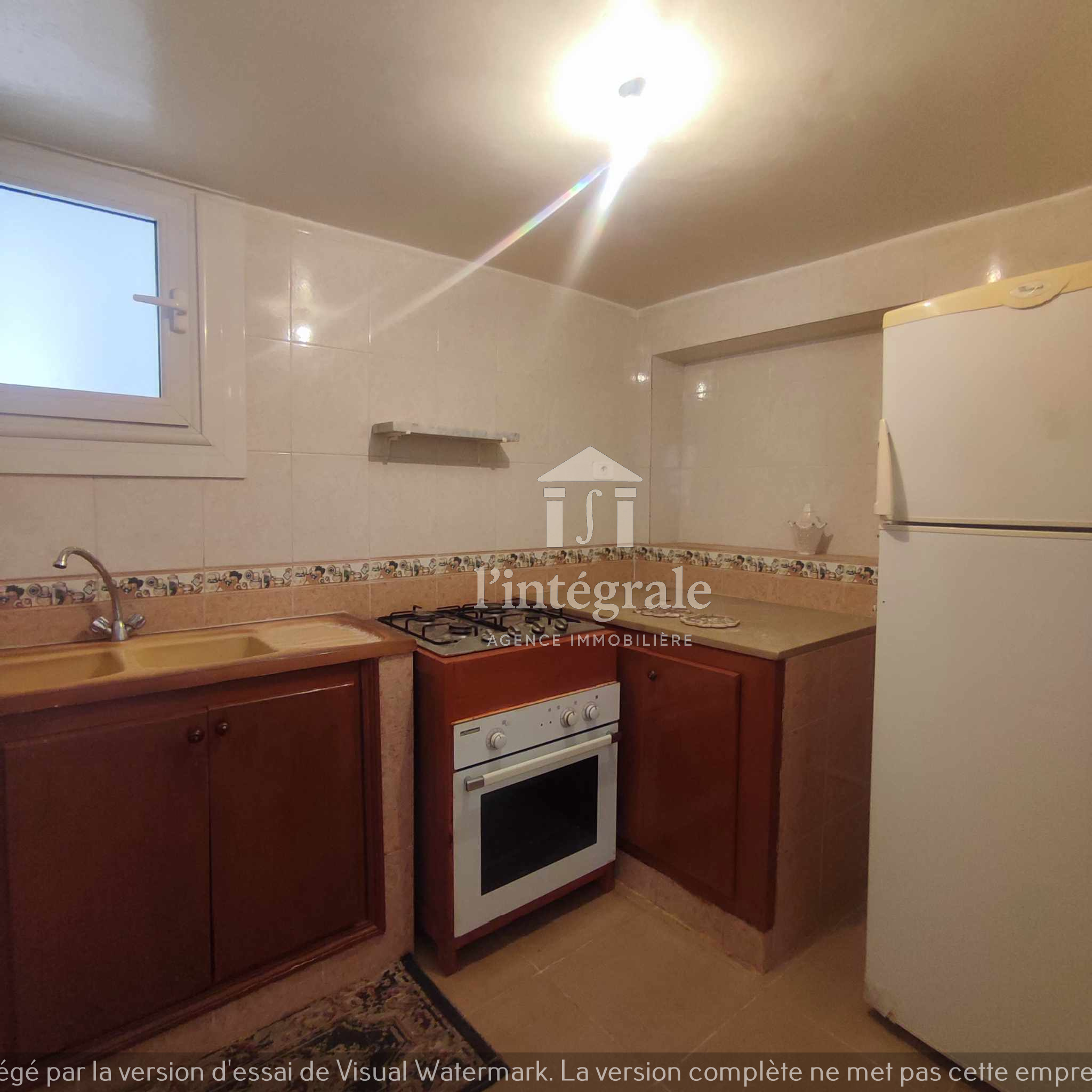 El Menzah El Menzah 9 Location Appart. 2 pices Rez de chausse meubl en s1