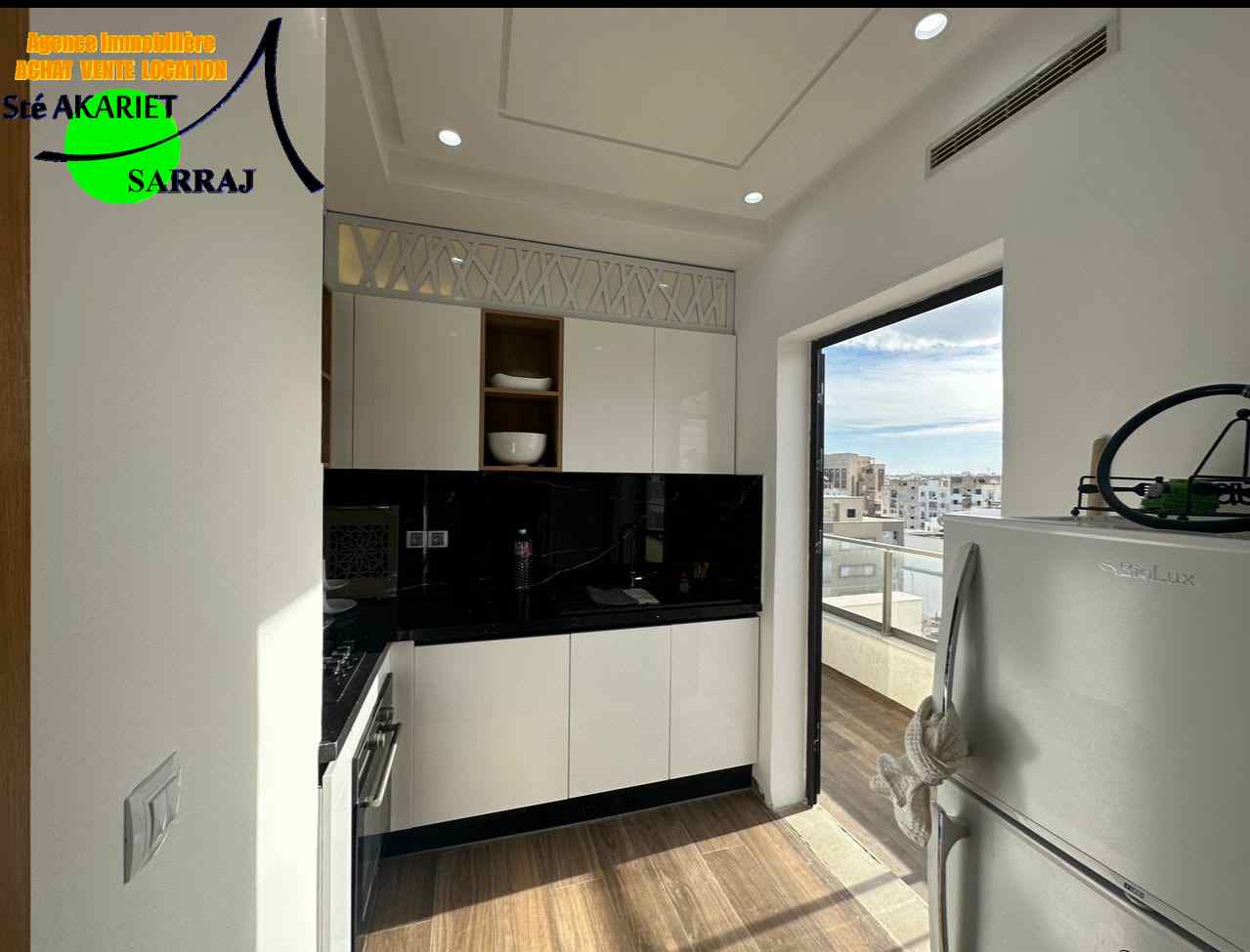 Sousse Jaouhara&nbsp;Sousse Khezama&nbsp;Vente&nbsp;Appart. 2 pi�ces&nbsp;Appartement s1 proche de zone touristique khzema