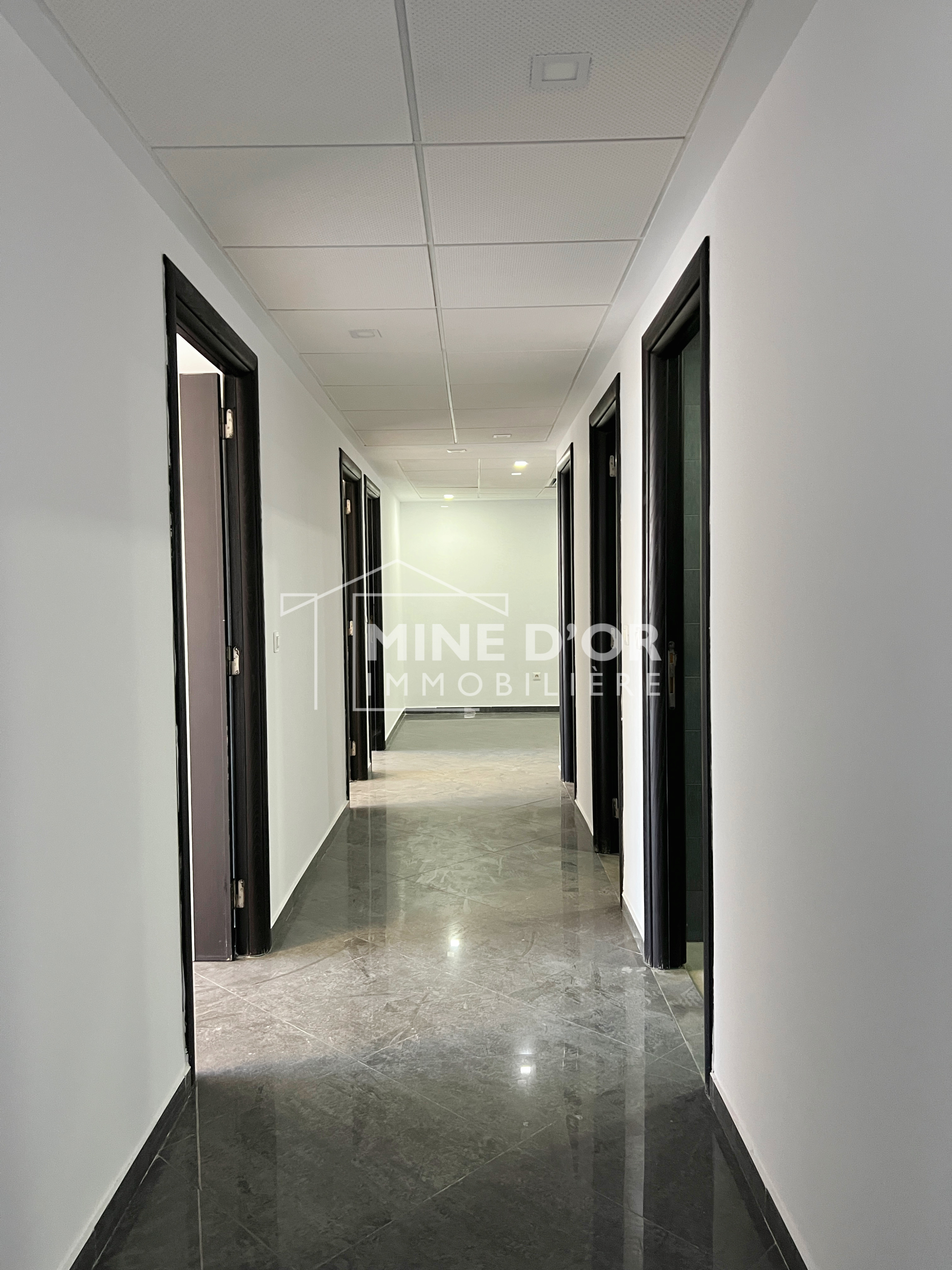 Cite El Khadra&nbsp;Zone urbaine nord&nbsp;Bureaux & Commerces&nbsp;Bureau&nbsp;Al bureau en 6espaces hts au centre urbain