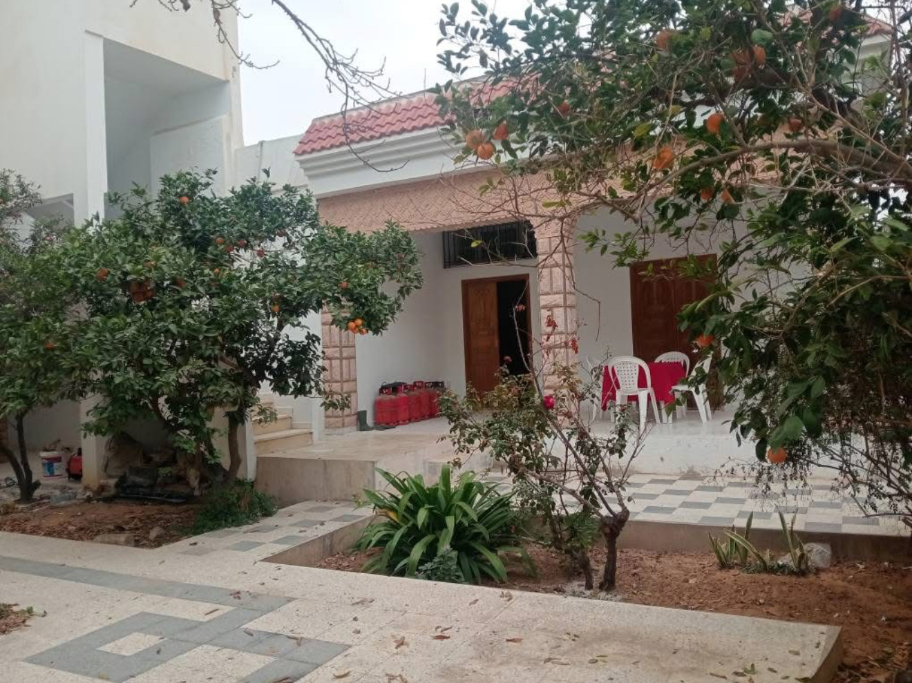 Sfax Sud&nbsp;Merkez Kamoun&nbsp;Vente&nbsp;Maisons&nbsp;Villa route lafrane km 5
