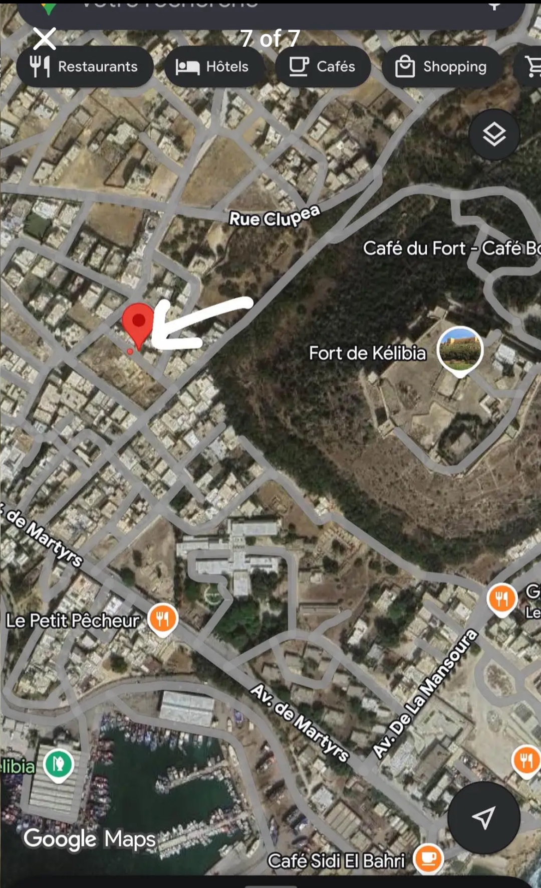 Kelibia&nbsp;Kelibia&nbsp;Vente&nbsp;Appart. 4 pi�ces&nbsp;Maison la plage kelibia 195m