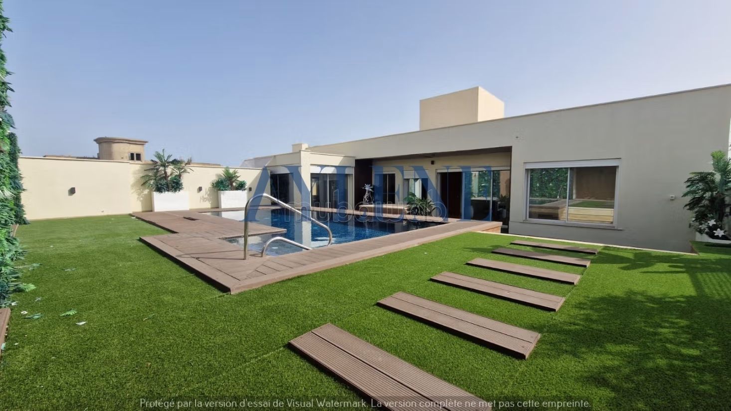 Ain Zaghouan&nbsp;Jardins de Carthage&nbsp;Location&nbsp;Maisons&nbsp;Penthouse neuf de 262 m aux jardins de carthage