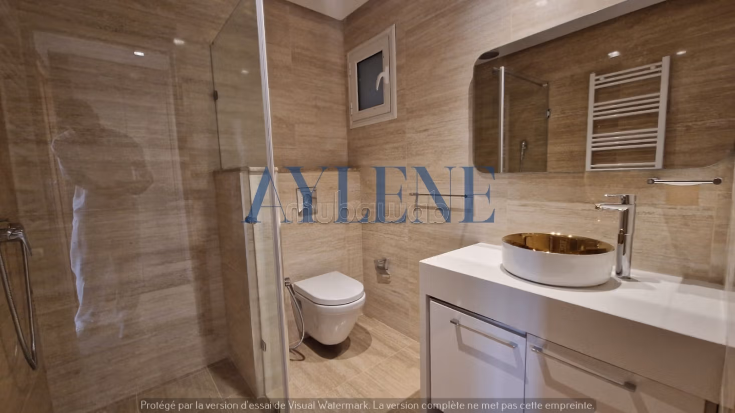 Ain Zaghouan&nbsp;Jardins de Carthage&nbsp;Location&nbsp;Maisons&nbsp;Penthouse neuf de 262 m aux jardins de carthage