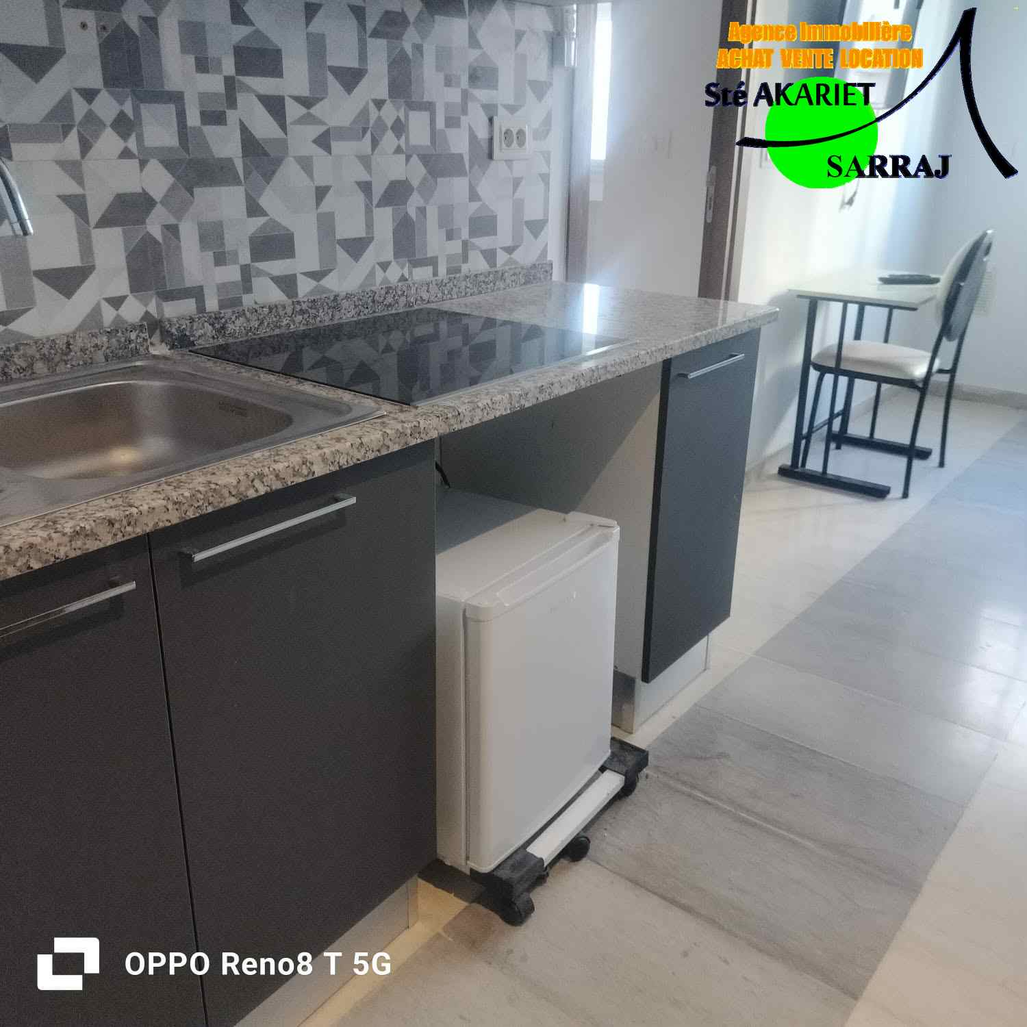 Akouda&nbsp;Chatt Meriem&nbsp;Vente&nbsp;Appart. 2 pi�ces&nbsp;Appartements s1 � 50 de la plage chatt mariem