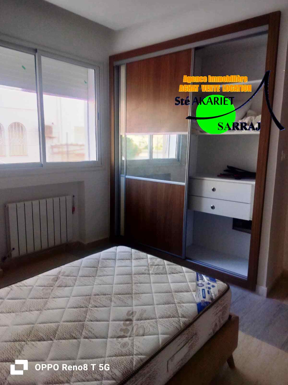 Akouda&nbsp;Chatt Meriem&nbsp;Vente&nbsp;Appart. 2 pi�ces&nbsp;Appartements s1 � 50 de la plage chatt mariem