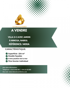 Vente&nbsp;Maisons - Tunisie