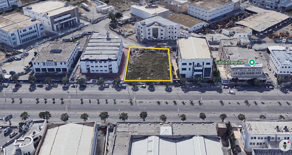 Megrine&nbsp;Zone Industrielle Saint Gobin&nbsp;Terrain&nbsp;Terrain nu&nbsp;Terrain nu sur route z4