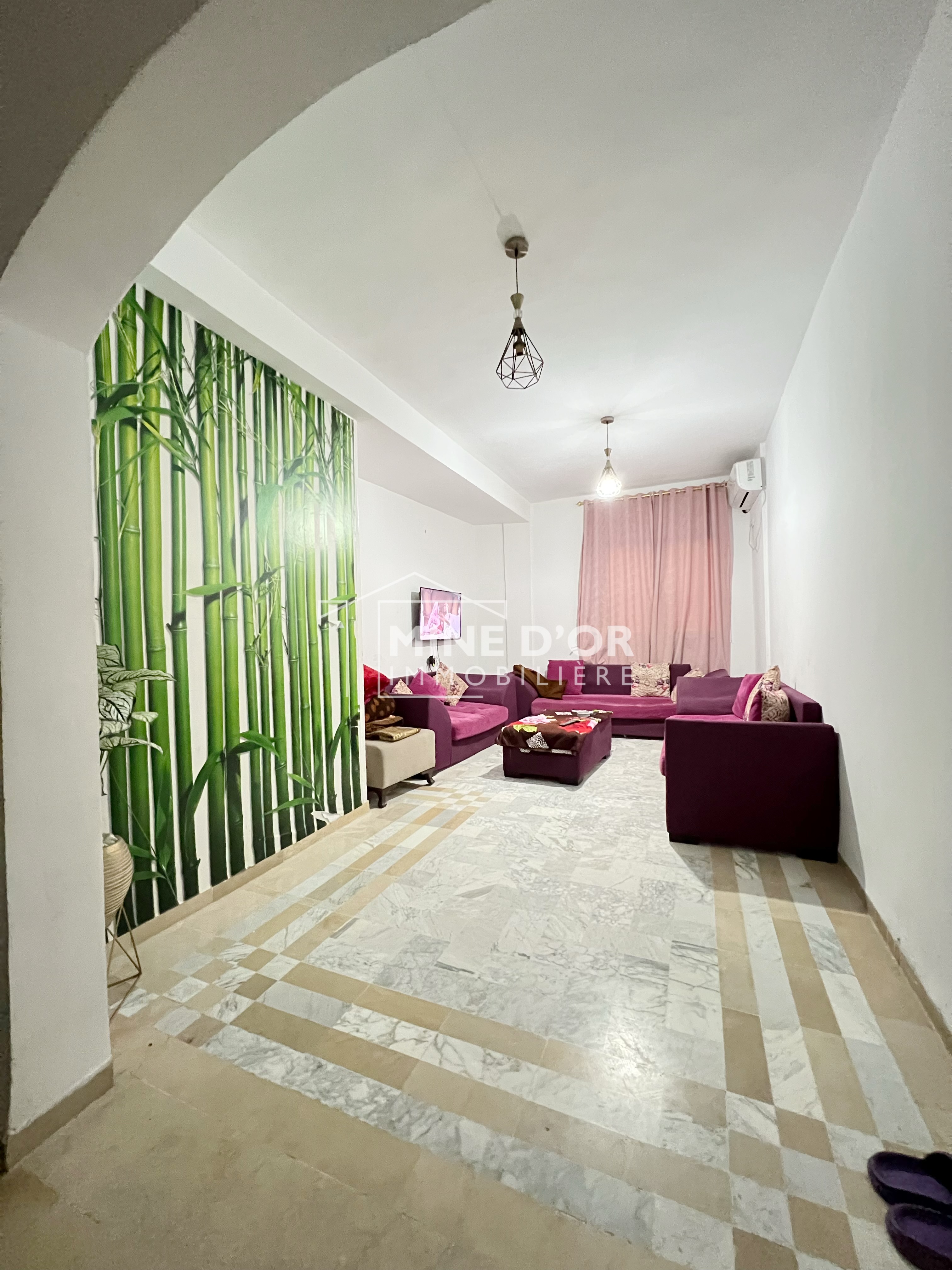 Cite El Khadra&nbsp;Zone urbaine nord&nbsp;Vente&nbsp;Appart. 3 pi�ces&nbsp;Av apprt usage bureau ou habitation au cun