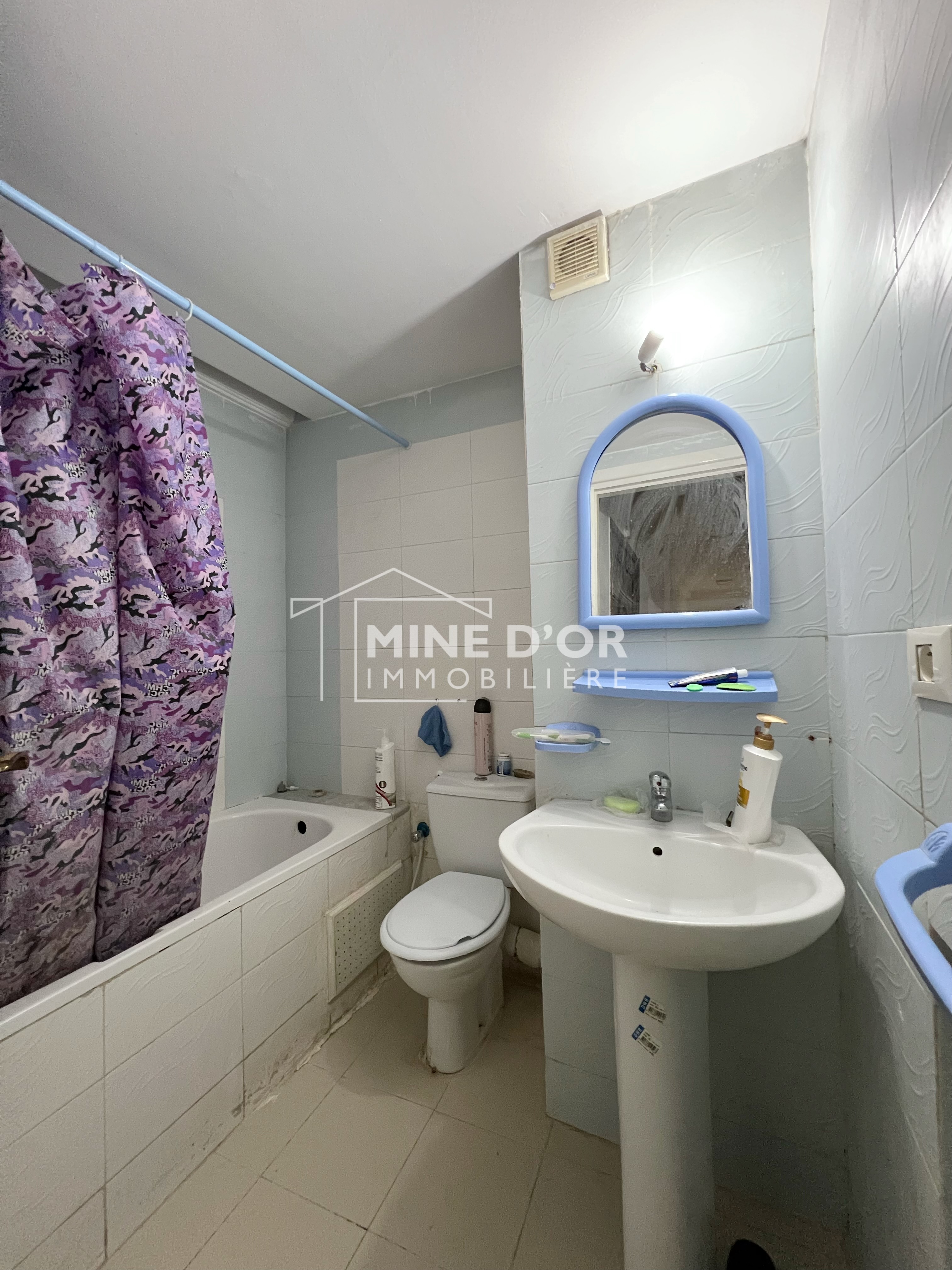 Cite El Khadra&nbsp;Zone urbaine nord&nbsp;Vente&nbsp;Appart. 3 pi�ces&nbsp;Av apprt usage bureau ou habitation au cun