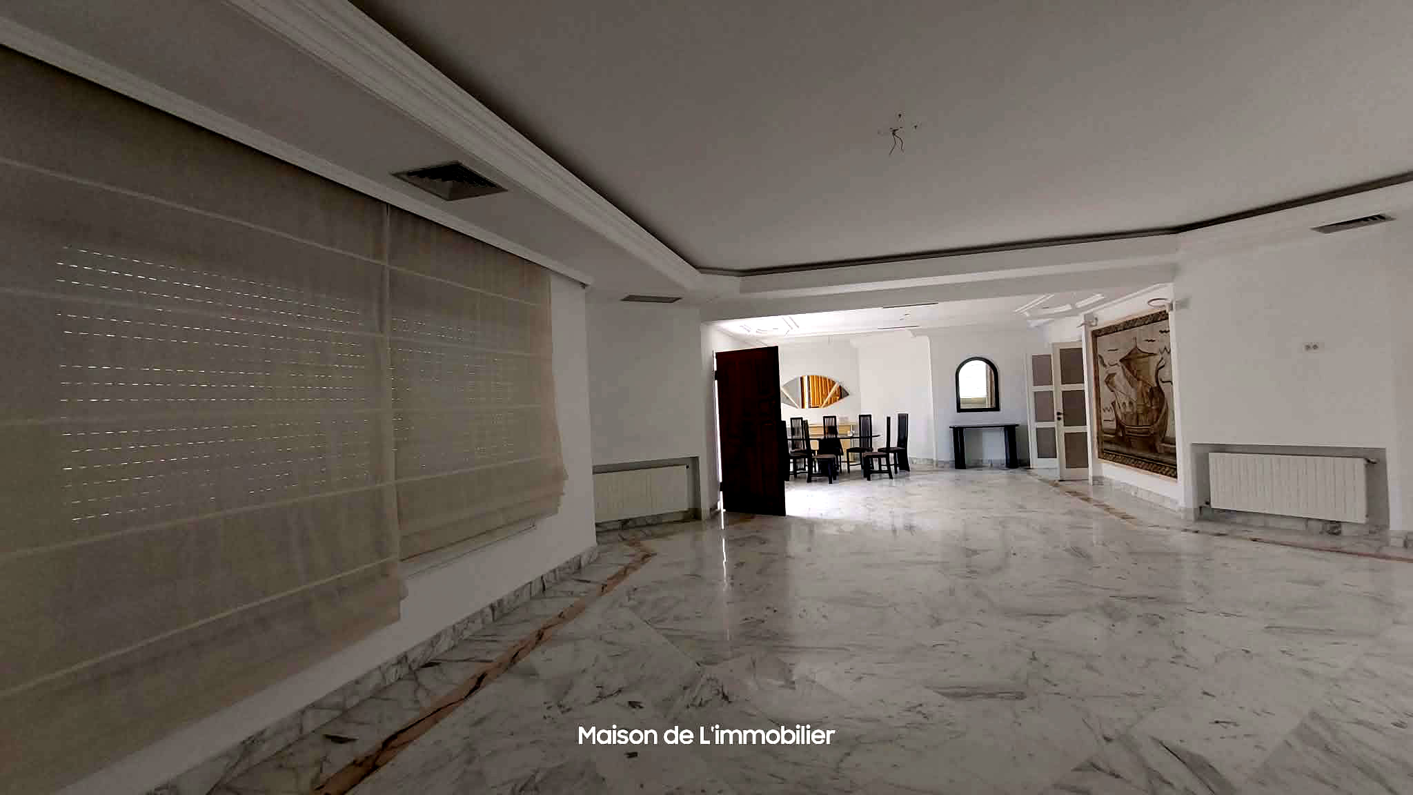 Ariana Ville&nbsp;Cite Ennasr 2&nbsp;Location&nbsp;Maisons&nbsp;Villa s5 � ennasr 2 avec piscine et jardin