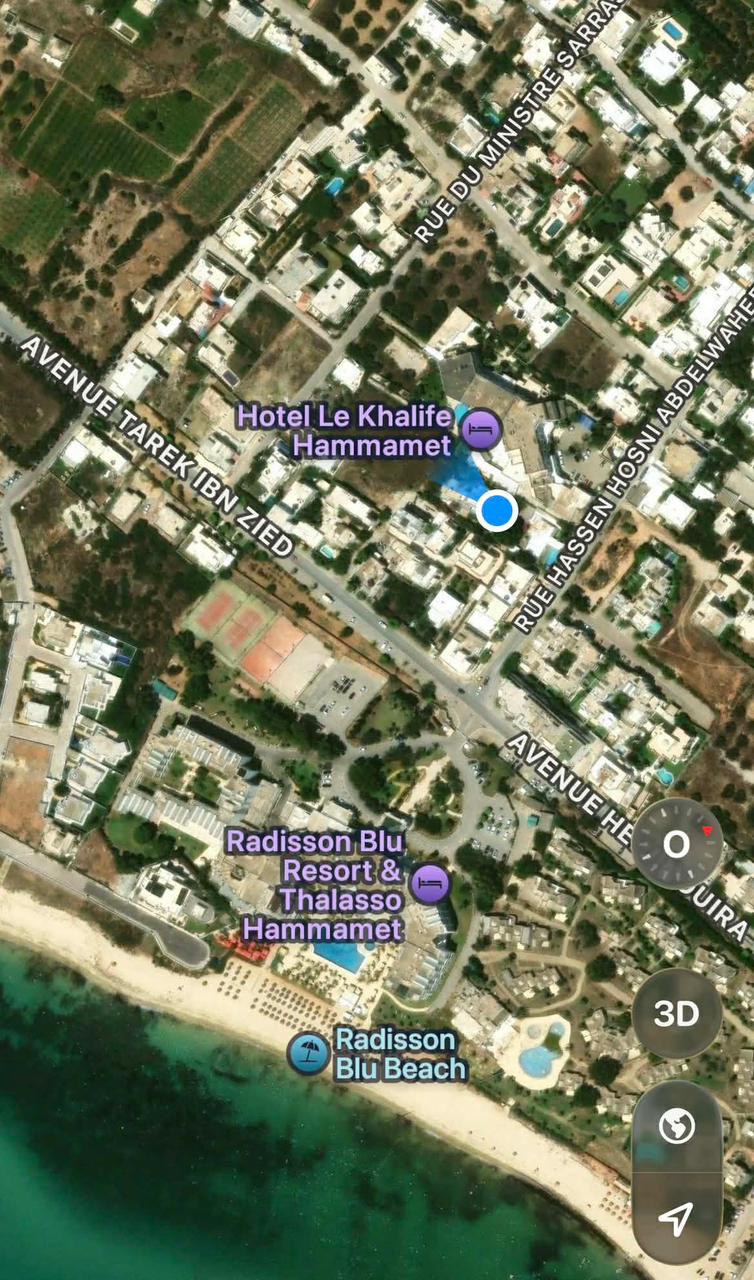 Hammamet&nbsp;Zone Hoteliere&nbsp;Location vacances&nbsp;Maisons&nbsp;Villa moderne