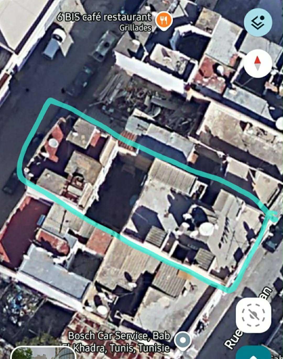 Bab Souika&nbsp;Bab El Khadra&nbsp;Vente&nbsp;Surfaces&nbsp;Lots de 2 immeubles