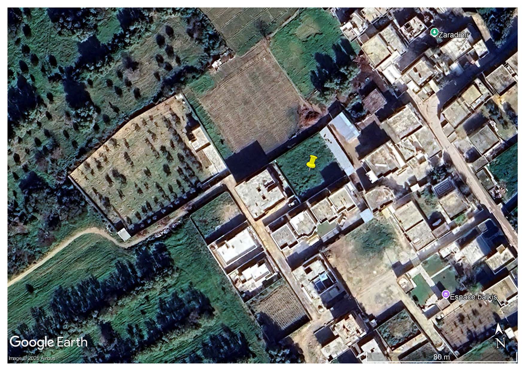 La Soukra&nbsp;La Soukra&nbsp;Terrain&nbsp;Terrain nu&nbsp;Terrain titre individuel 793 m2