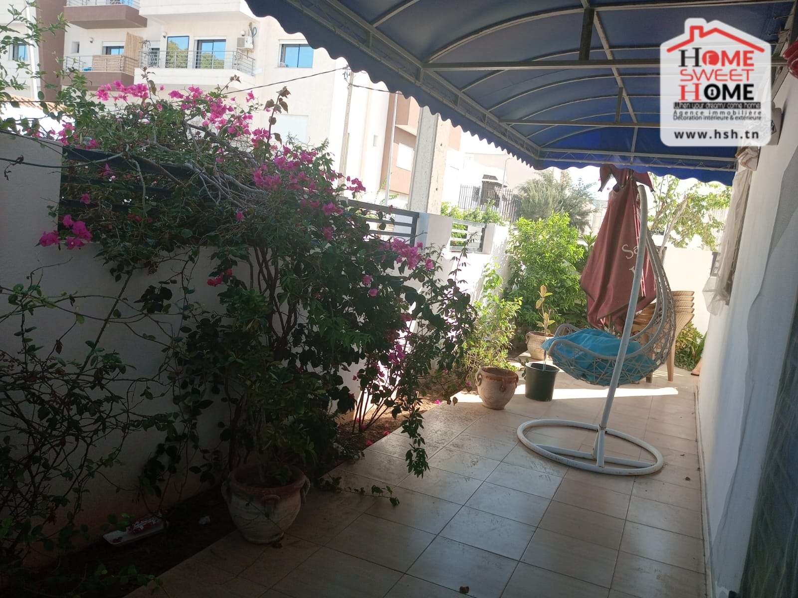 La Goulette&nbsp;Kheireddine&nbsp;Vente&nbsp;Appart. 2 pi�ces&nbsp;Appart s2 coquelicot � kheireddine