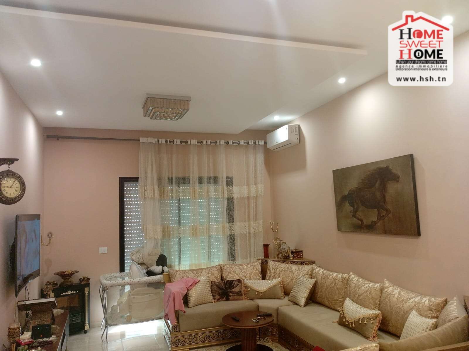 La Goulette&nbsp;Kheireddine&nbsp;Vente&nbsp;Appart. 2 pi�ces&nbsp;Appart s2 coquelicot � kheireddine