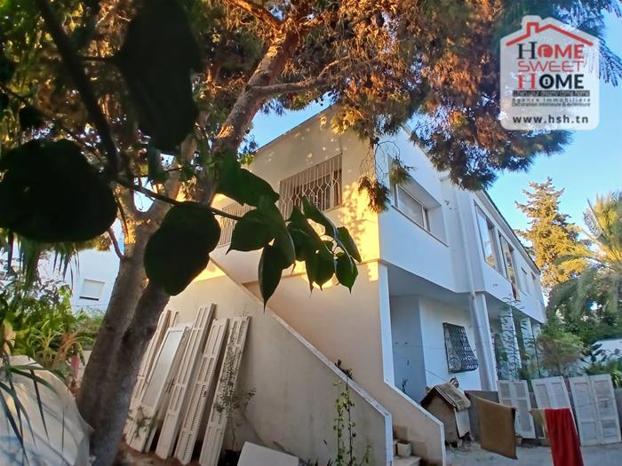 La Marsa&nbsp;Marsa Ennassim&nbsp;Vente&nbsp;Appart. 3 pi�ces&nbsp;Etage de villa s3 elwifak � la marsa
