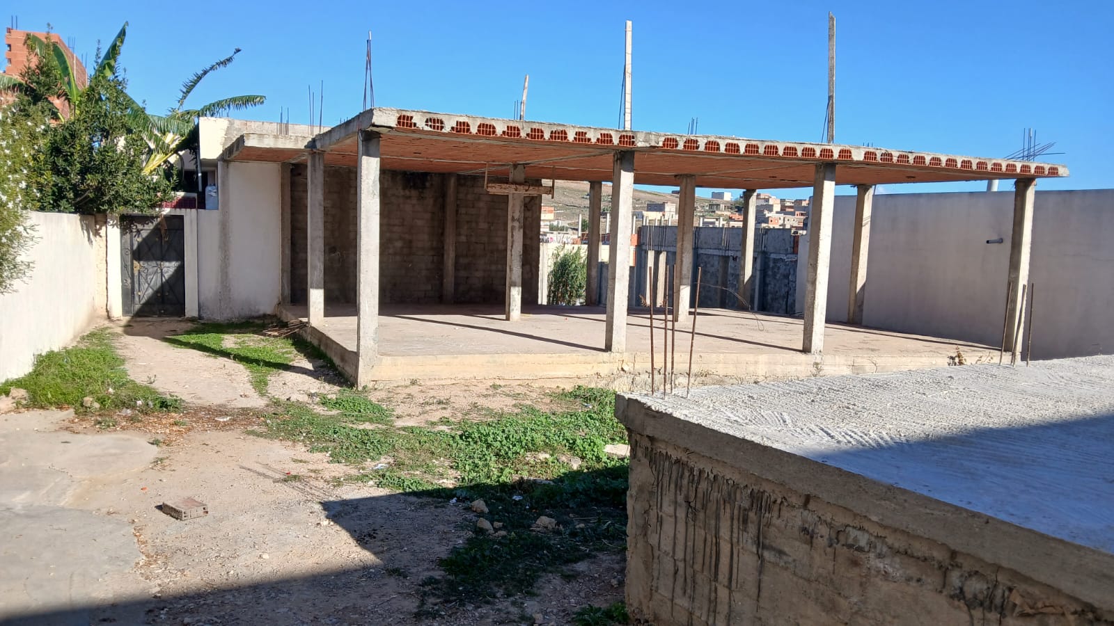 Bizerte Nord&nbsp;Bizerte&nbsp;Vente&nbsp;Surfaces&nbsp;Terrain comprend une fondation � bir msiougha