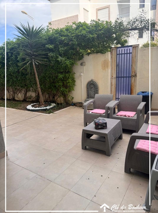La Soukra&nbsp;Chotrana 1&nbsp;Vente&nbsp;Appart. 3 pi�ces&nbsp;Superbe appartement s3 avec grand jardin