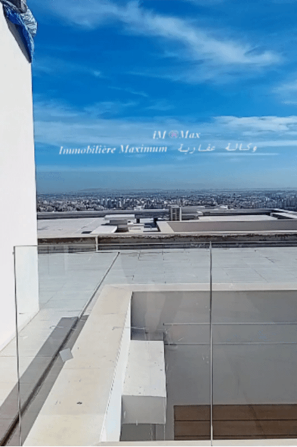 Ariana Ville&nbsp;Cite El Intissar 2&nbsp;Vente&nbsp;Appart. 4 pi�ces&nbsp;Un grand s3 avec 3 terrasses