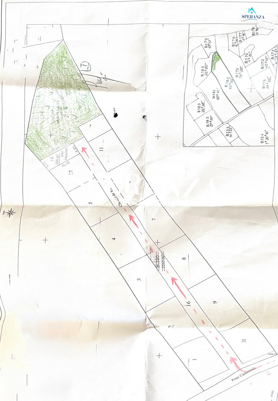 Hammamet&nbsp;Hammamet&nbsp;Vente&nbsp;Surfaces&nbsp;Terrain darej