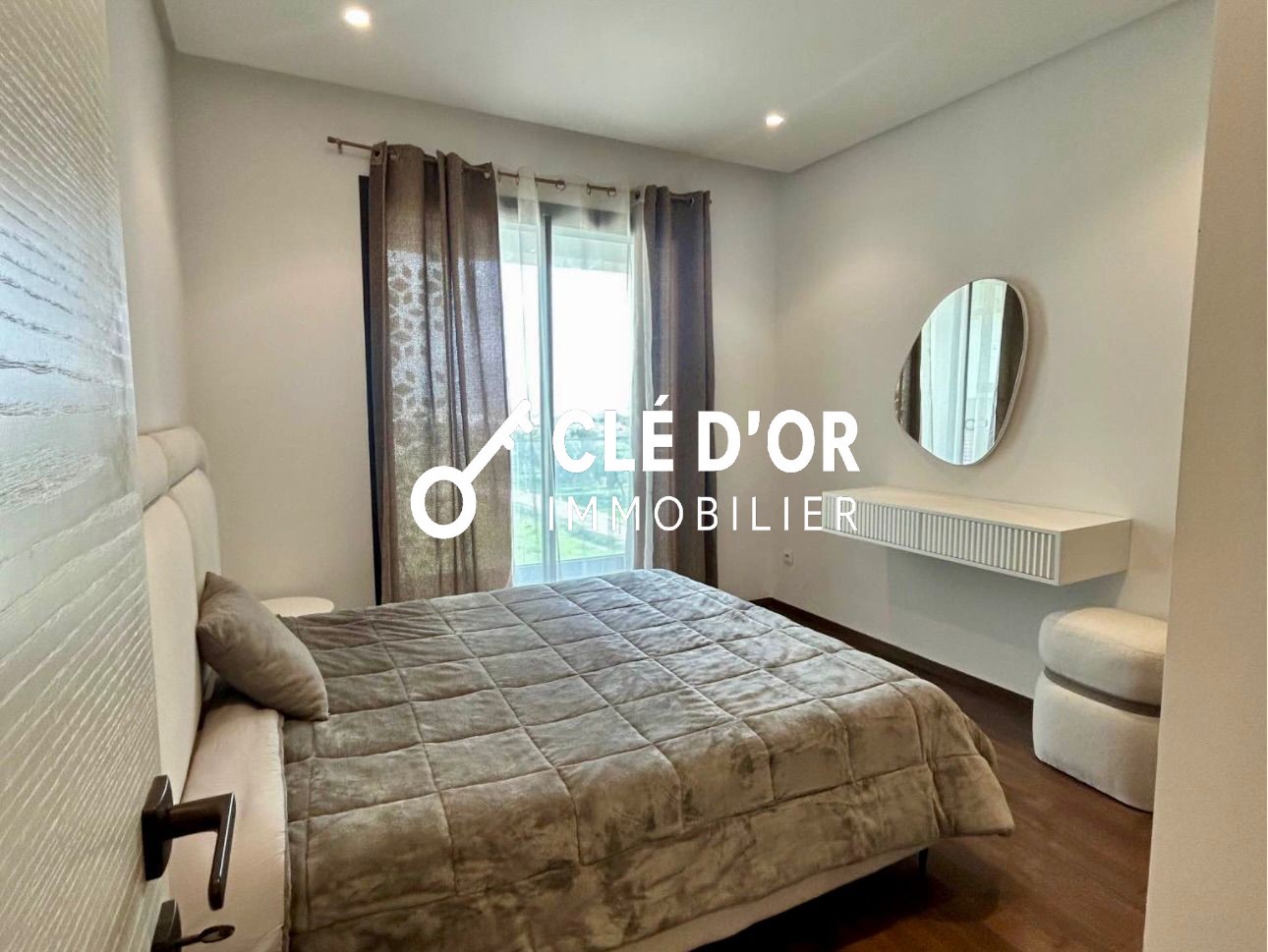 Ain Zaghouan&nbsp;Jardins de Carthage&nbsp;Location&nbsp;Appart. 3 pi�ces&nbsp;Appartement s2 meubl�  au jardin de carthage