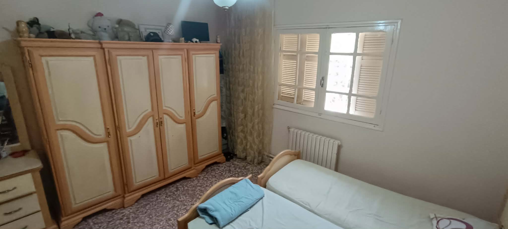 El Menzah&nbsp;Mutuelle Ville&nbsp;Location&nbsp;Appart. 4 pi�ces&nbsp;Spacieux etage de villa mutuelleville