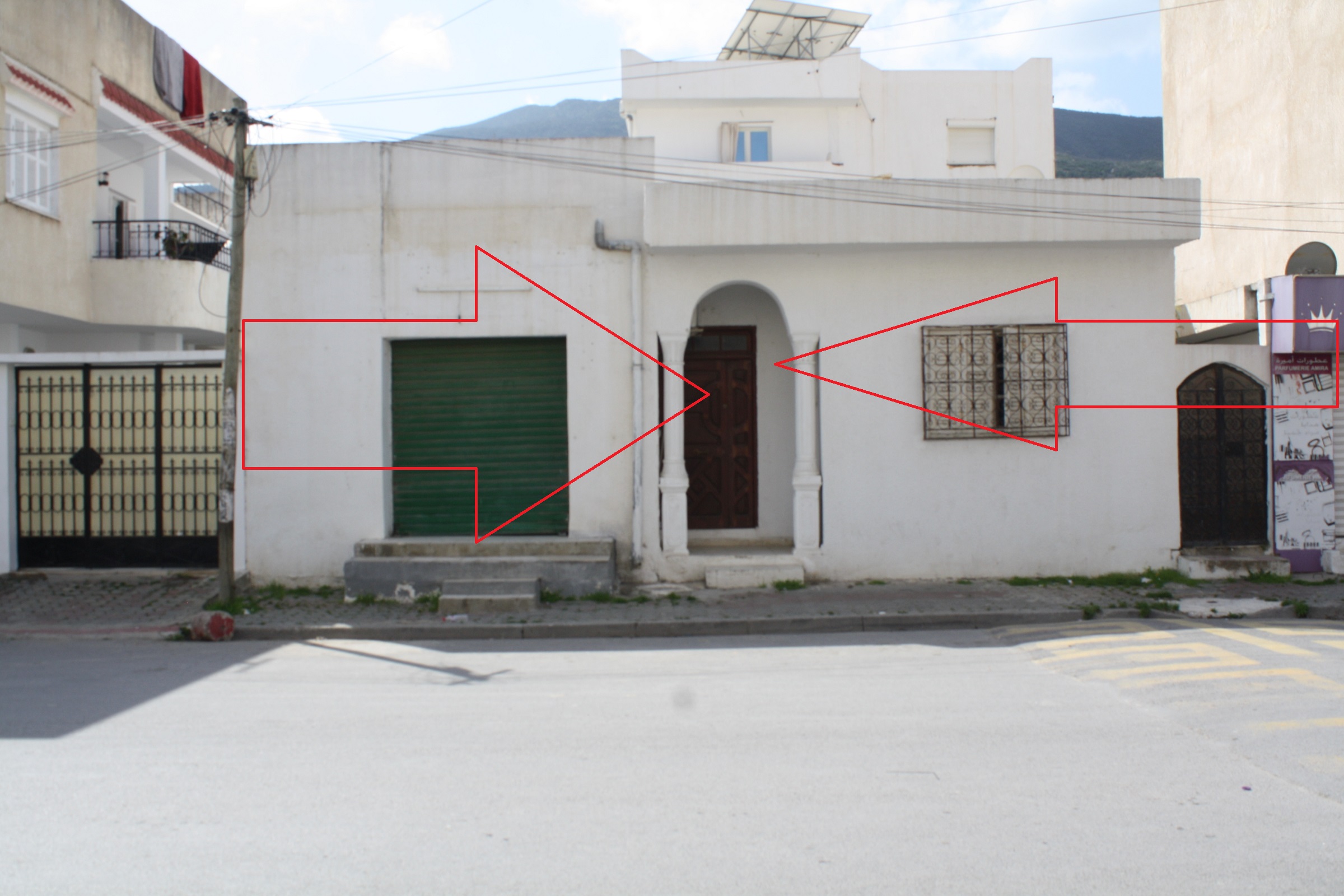 Hammam Chatt&nbsp;Hammam Chatt&nbsp;Vente&nbsp;Maisons&nbsp;Gps maison vocation commerciale avenue la paix