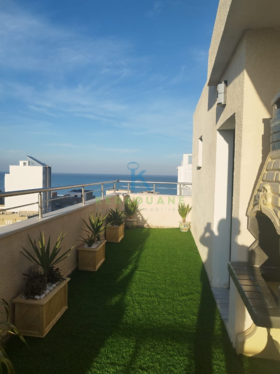 Hammam El Ghezaz&nbsp;Ezzahra&nbsp;Vente&nbsp;Appart. 3 pi�ces&nbsp;Appartement vue de mer ezzahra hammem ghezez