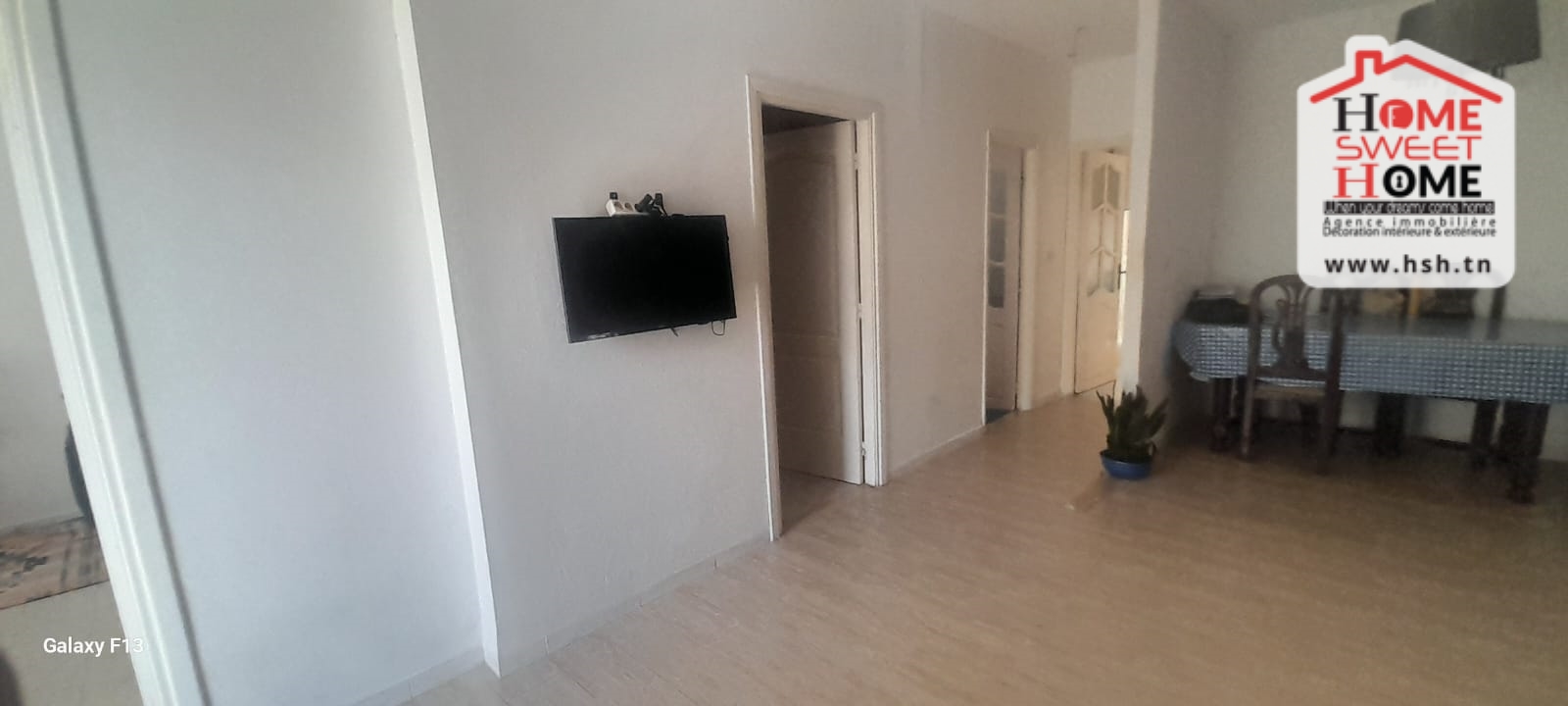 Carthage&nbsp;El Yasmina&nbsp;Vente&nbsp;Appart. 2 pi�ces&nbsp;Etage de villa pavillon carthage el yasmina