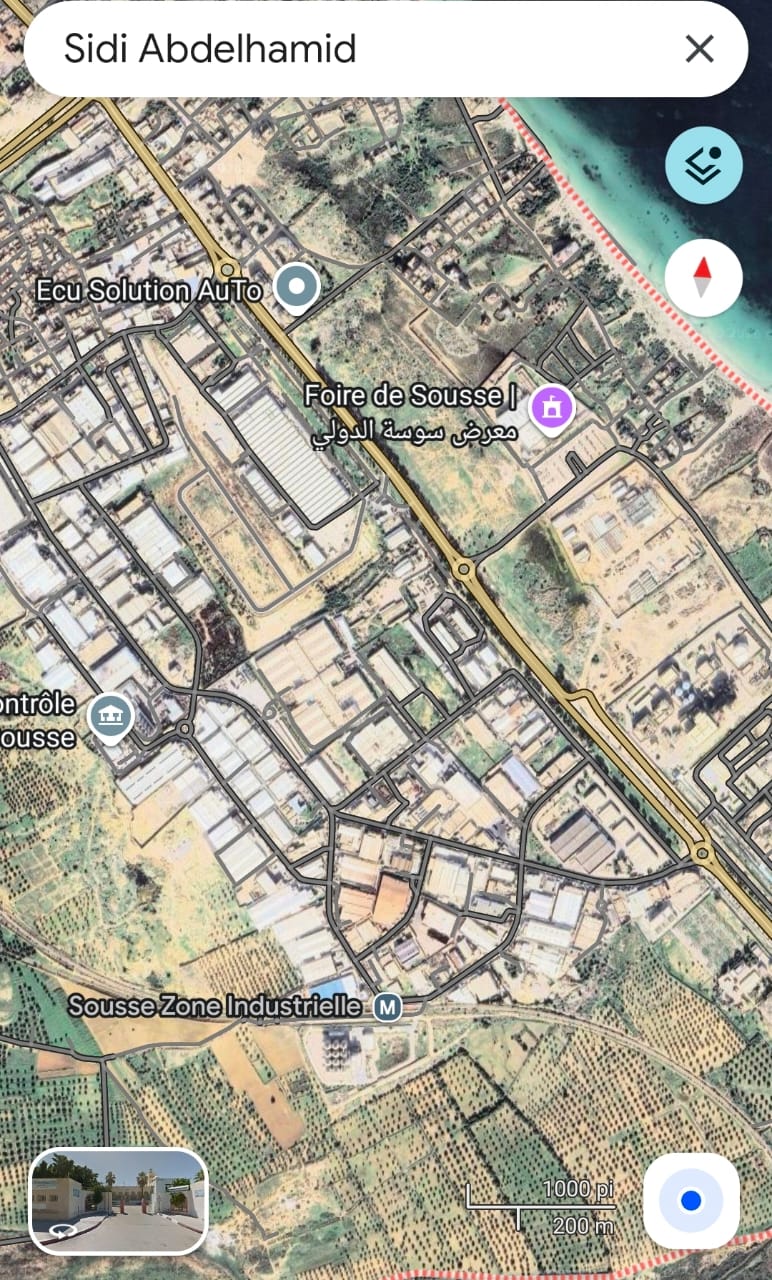 Sousse Jaouhara&nbsp;Cite Sidi Abdelhamid&nbsp;Vente&nbsp;Maisons&nbsp;Terrain constructible sousse  30000 m