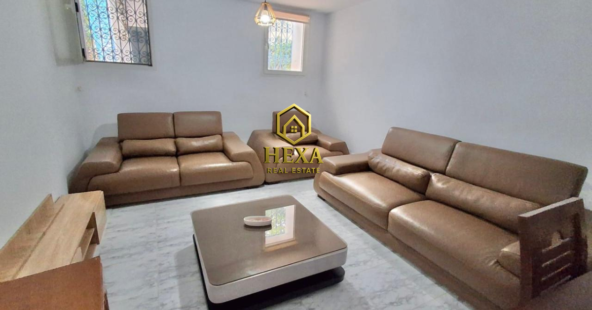 La Marsa&nbsp;Marsa Ennassim&nbsp;Location&nbsp;Maisons&nbsp;Rez de jardin s3 avec piscine � la marsa nassim