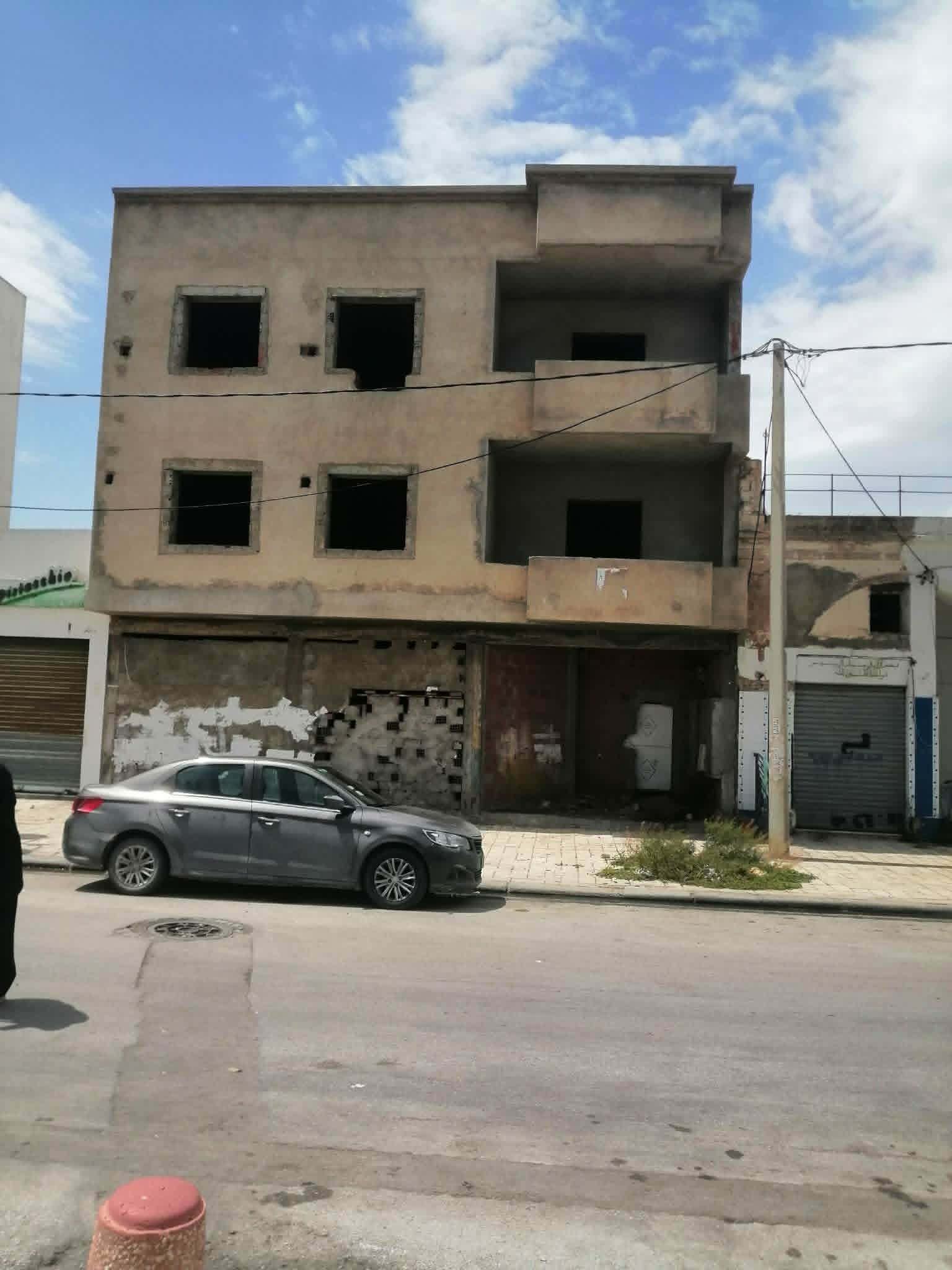 La Goulette&nbsp;La Goulette&nbsp;Vente&nbsp;Surfaces&nbsp;Immeuble inachv�e  pour un projet a la goulette