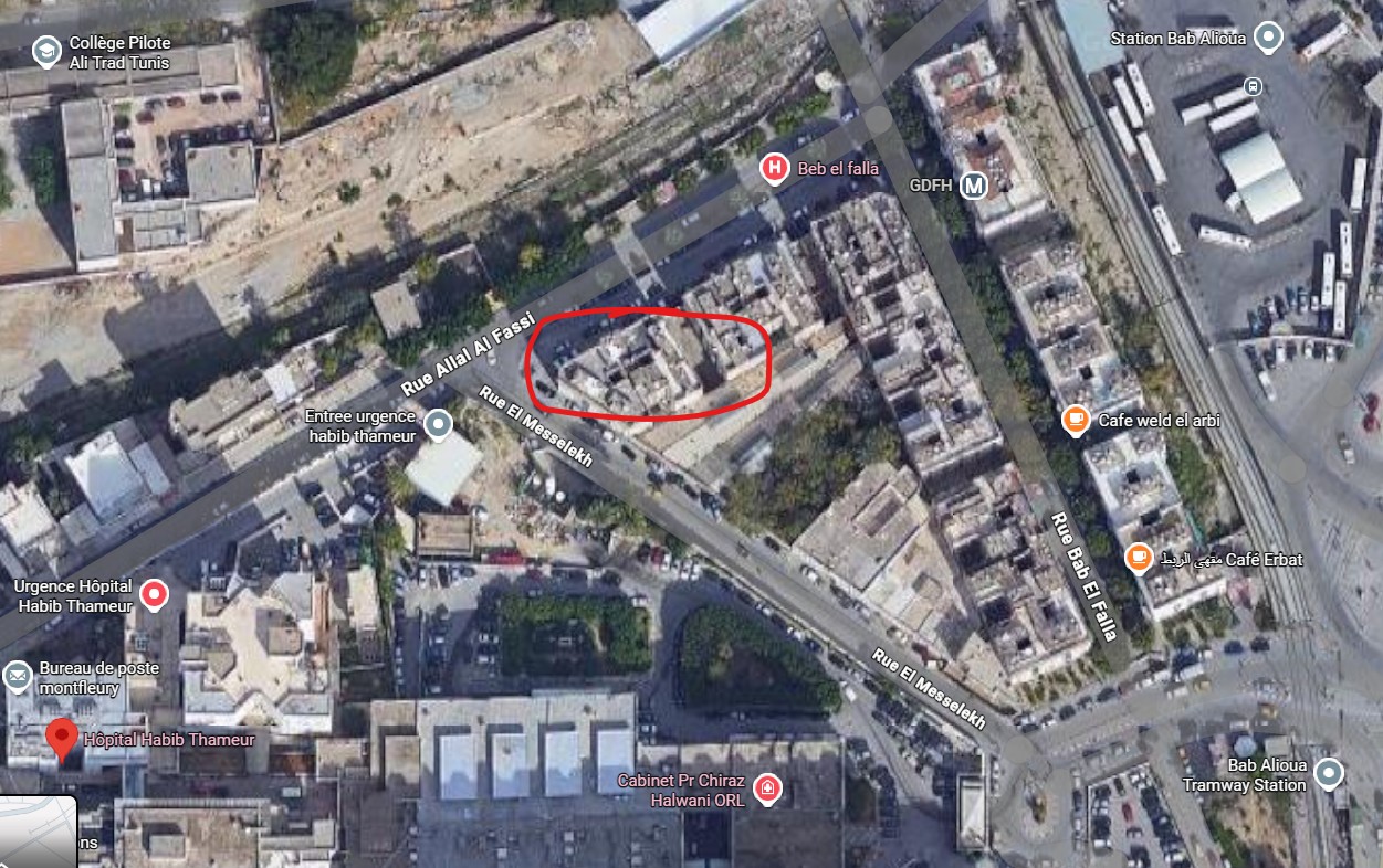 Sidi El Bechir&nbsp;Monfleury&nbsp;Vente&nbsp;Appart. 3 pi�ces&nbsp;Appartement montfleury