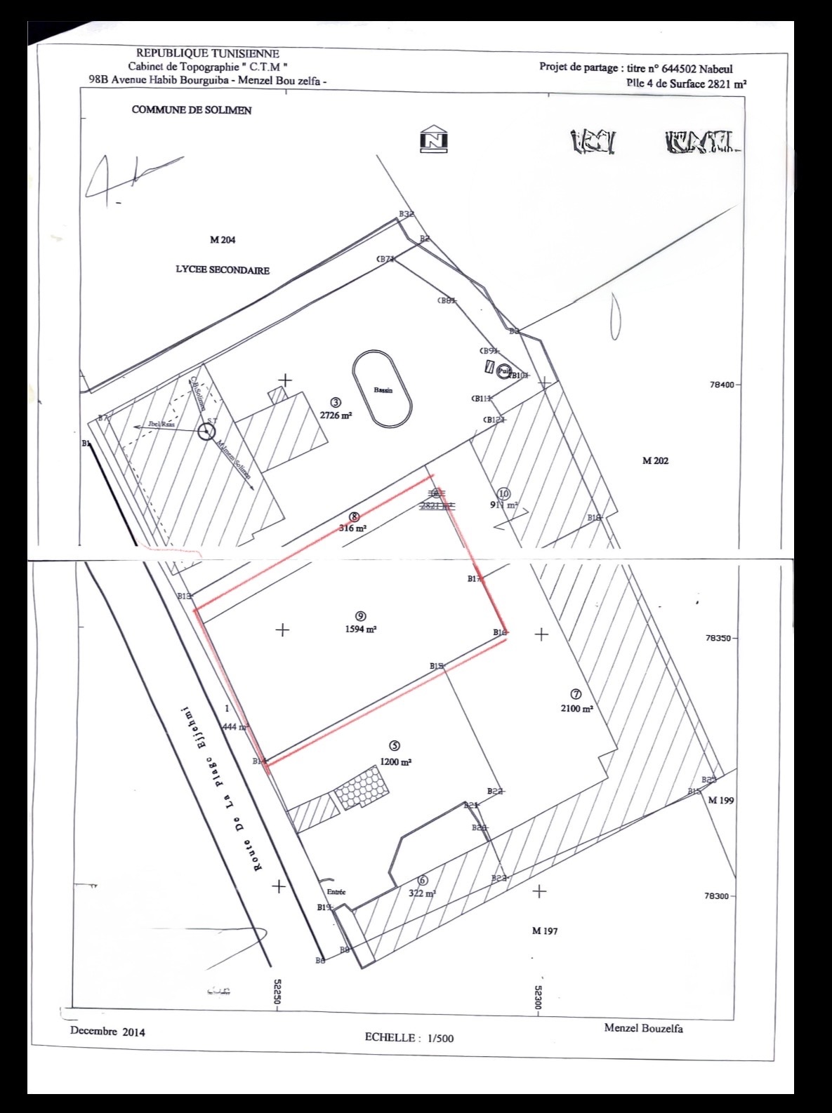 Soliman&nbsp;Soliman&nbsp;Terrain&nbsp;Terrain nu&nbsp;Terrain 1 594 sur avenue principale soliman