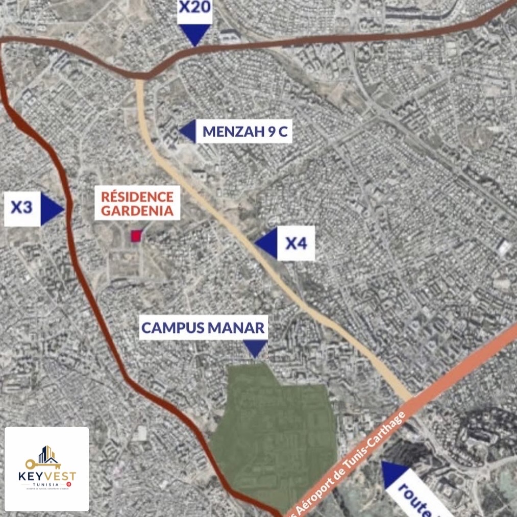 Vente&nbsp;Appart. 1 pi�ce - Tunisie