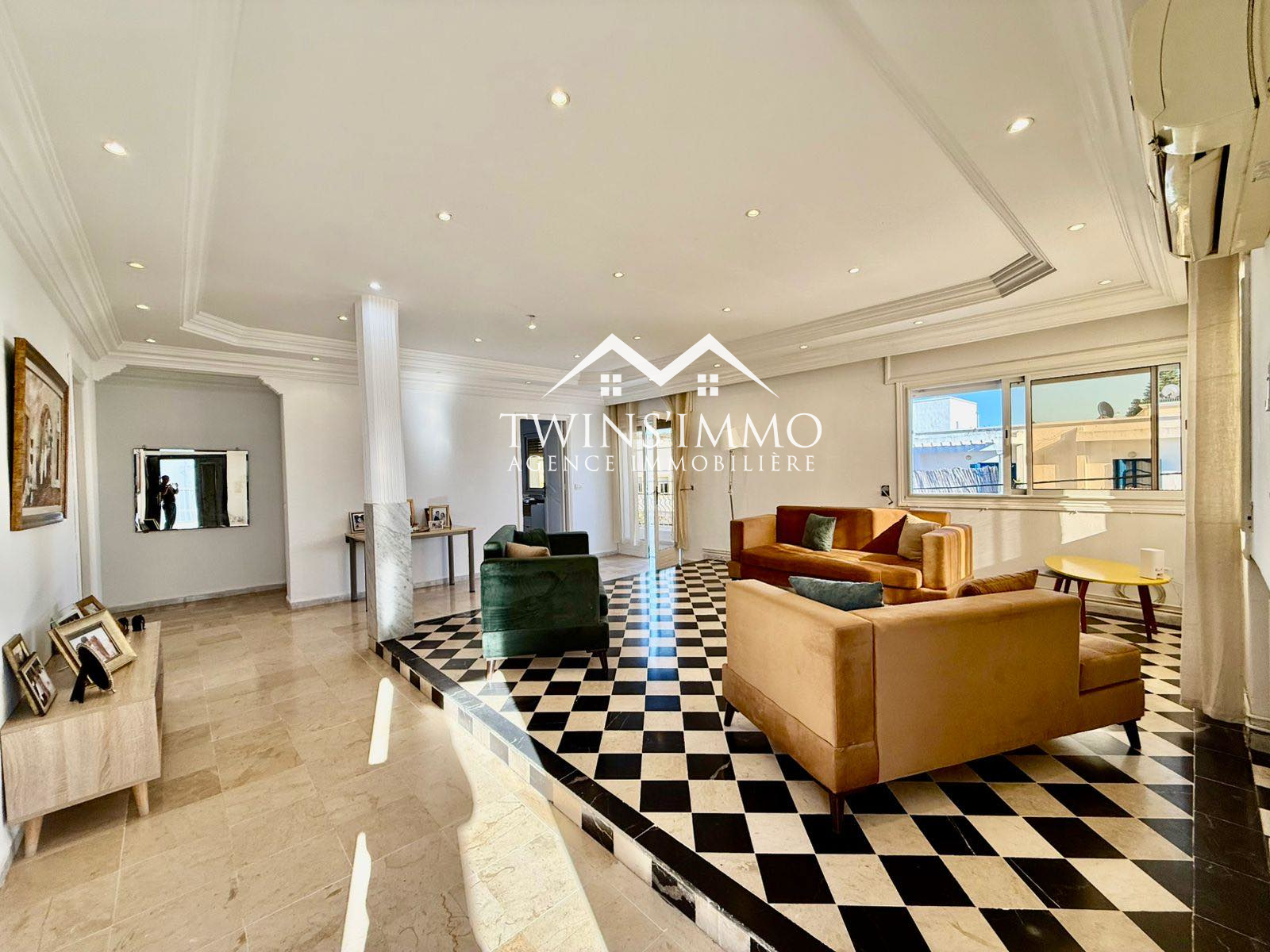 La Marsa&nbsp;Marsa Safsaf&nbsp;Location&nbsp;Appart. 3 pi�ces&nbsp;Etage de villa s3 meubl� � la marsa ville