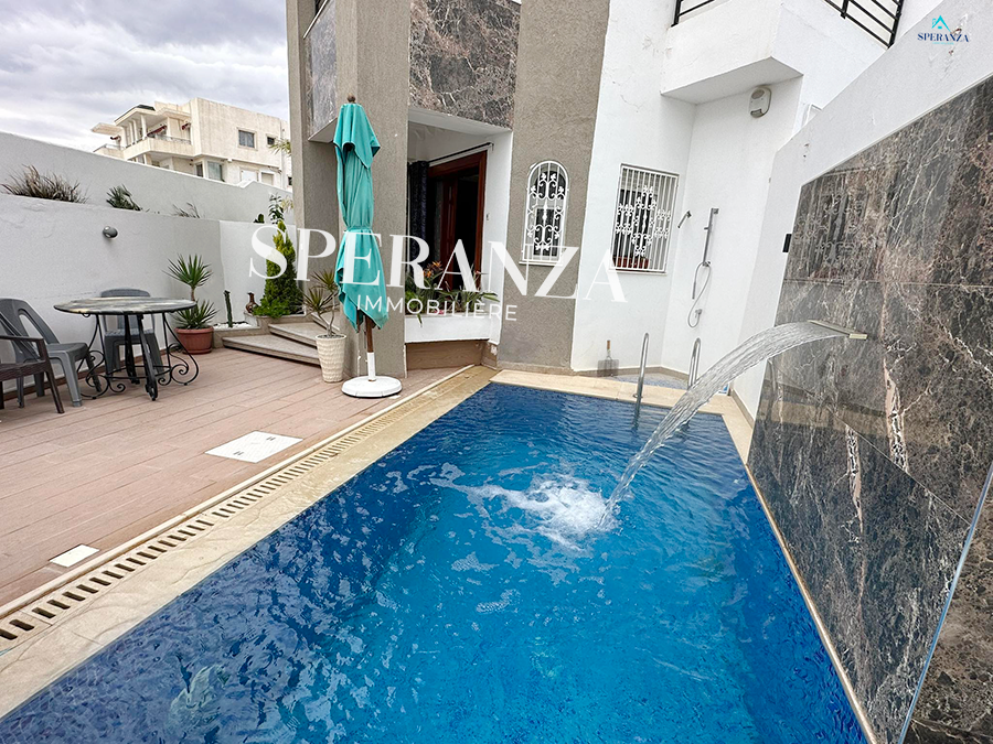 Hammamet&nbsp;Hammamet&nbsp;Location&nbsp;Duplex&nbsp;Villa c�line