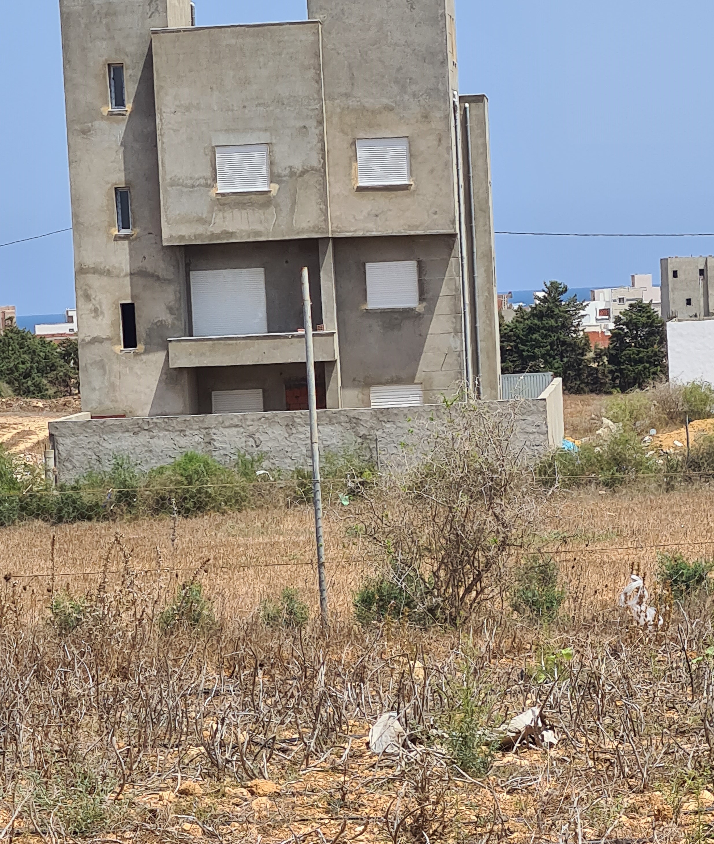 Kelibia&nbsp;Dar Allouche&nbsp;Vente&nbsp;Surfaces&nbsp;Terrain de avec vue panoramique mer  montagne